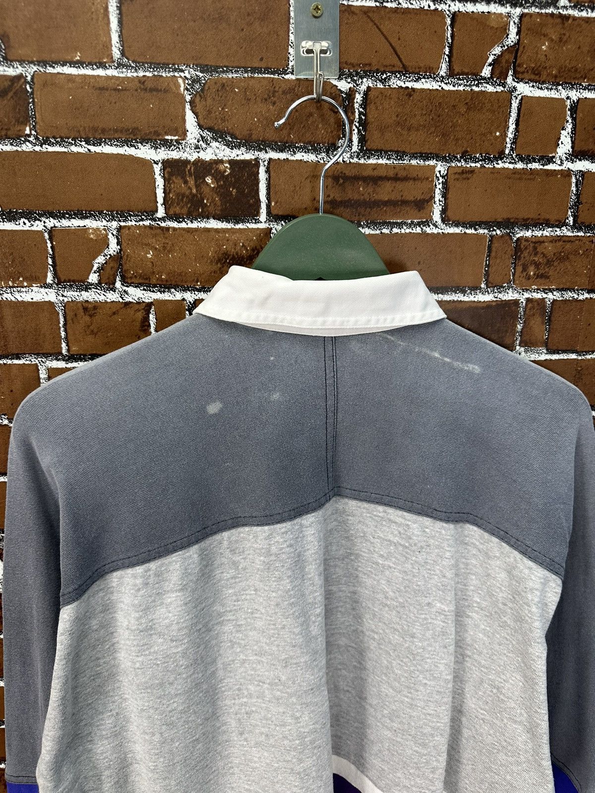 Nike Rare Nike Rugby Polo Vintage Shirt A923 Size US L / EU 52-54 / 3 - 6 Thumbnail