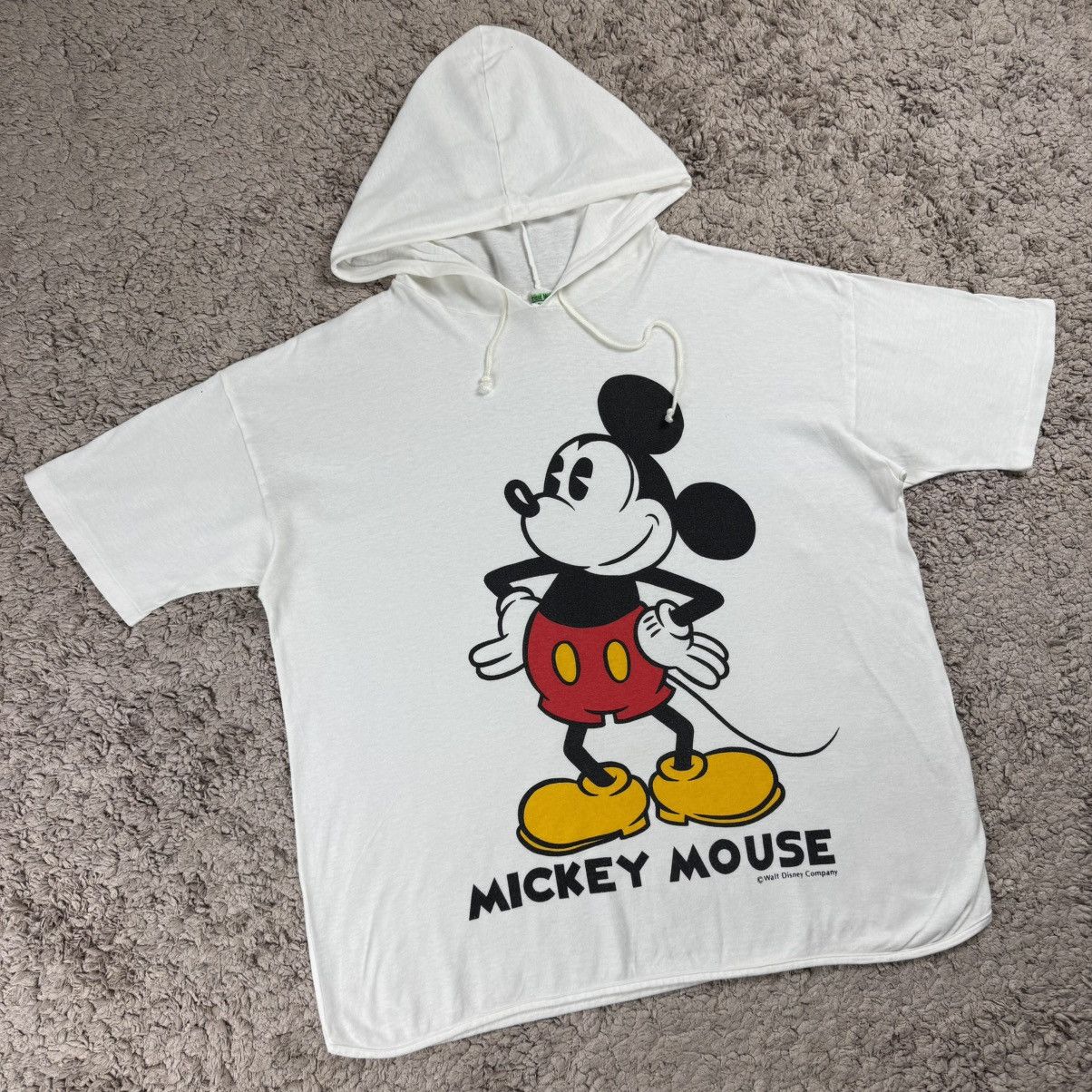 Disney Vintage Mickey Mouse Walt Disney Company Hoodie T-shirt Size US XL / EU 56 / 4 - 3 Thumbnail