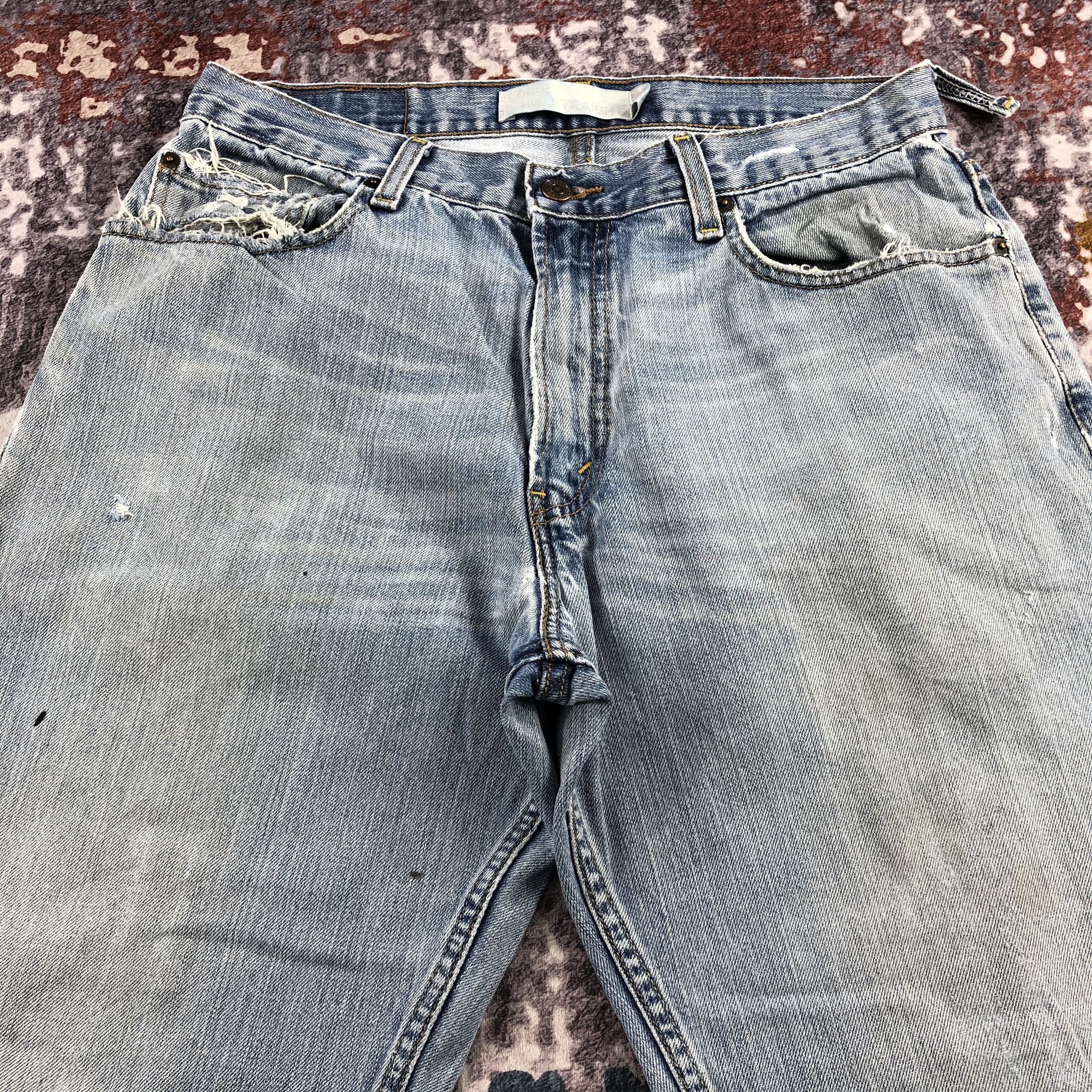 Levi's × Vintage Vintage Light Wash Levis Jeans-JM2546 Size US 33 - 3 Thumbnail