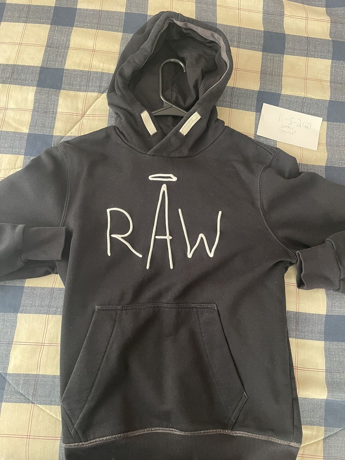 G-Star G Star Raw Black Hoodie Size US S / EU 44-46 / 1 - 1 Thumbnail