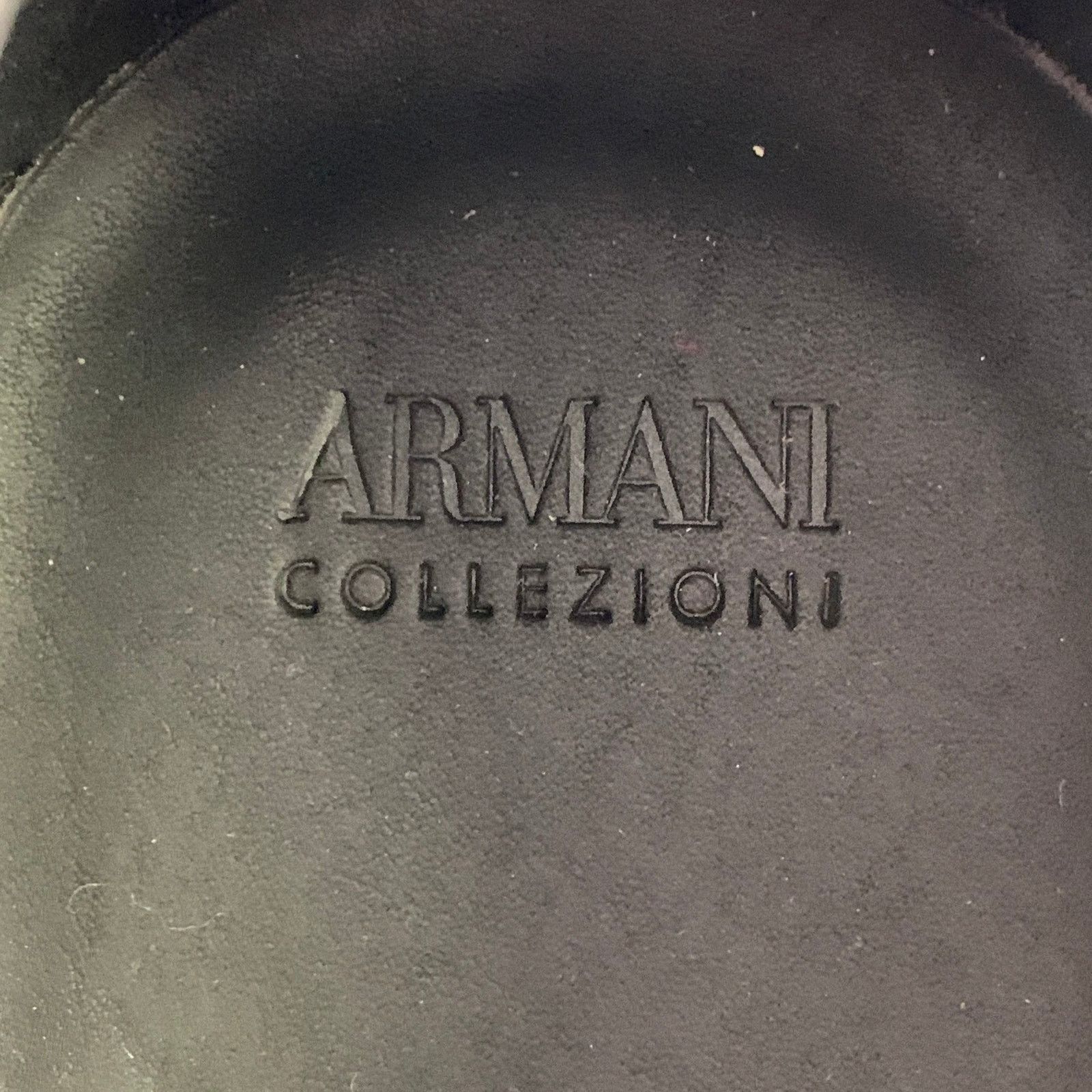 Armani Collezioni ARMANI COLLEZIONI Size 7.5 Brown Leather Derby Lace-Up Shoes Size US 7.5 / EU 40-41 - 7 Thumbnail