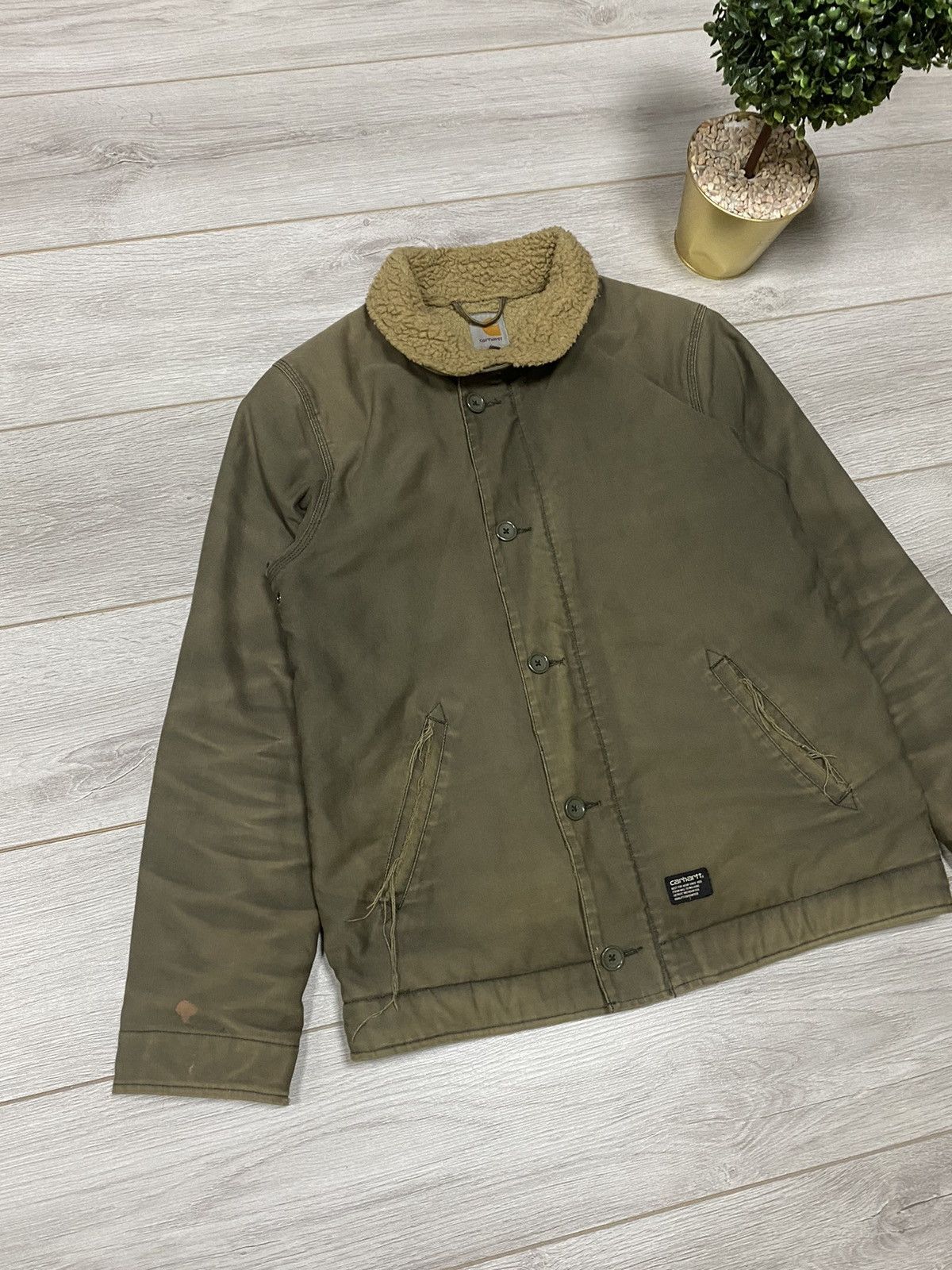 Carhartt Carhartt Sheffield distressed faded vintage jacket Size US M / EU 48-50 / 2 - 2 Thumbnail