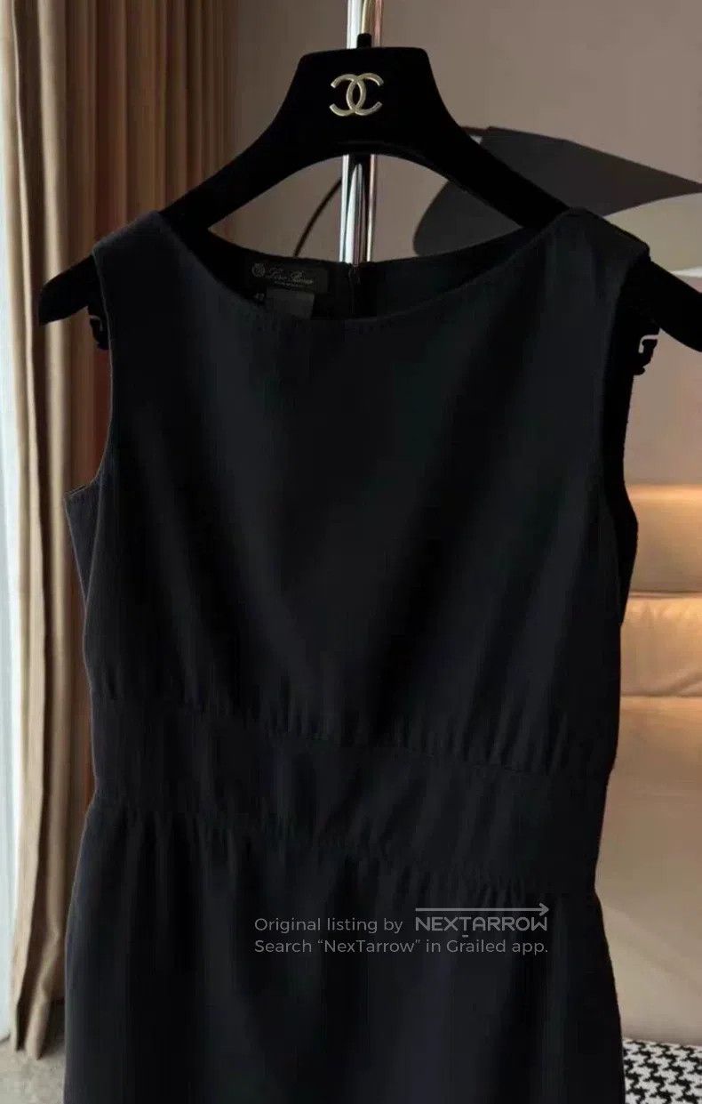 Loro Piana Loro Piana Cashmere dress little black dress Size S / US 4 / IT 40 - 7 Thumbnail