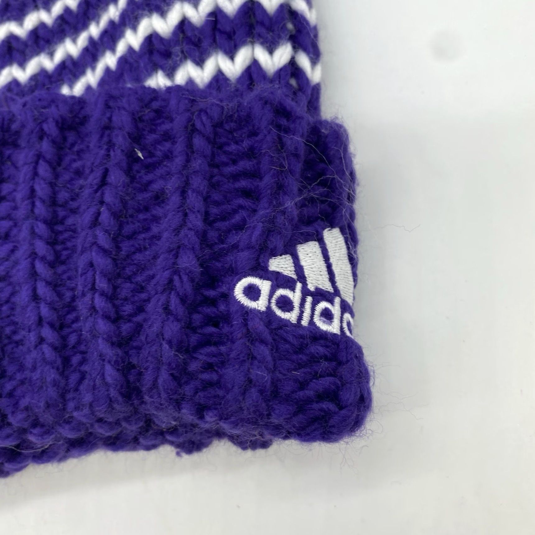 Adidas ADIDAS Orlando City SC MLS Soccer Beanie Winter Hat One Size White Mens Size ONE SIZE - 4 Thumbnail