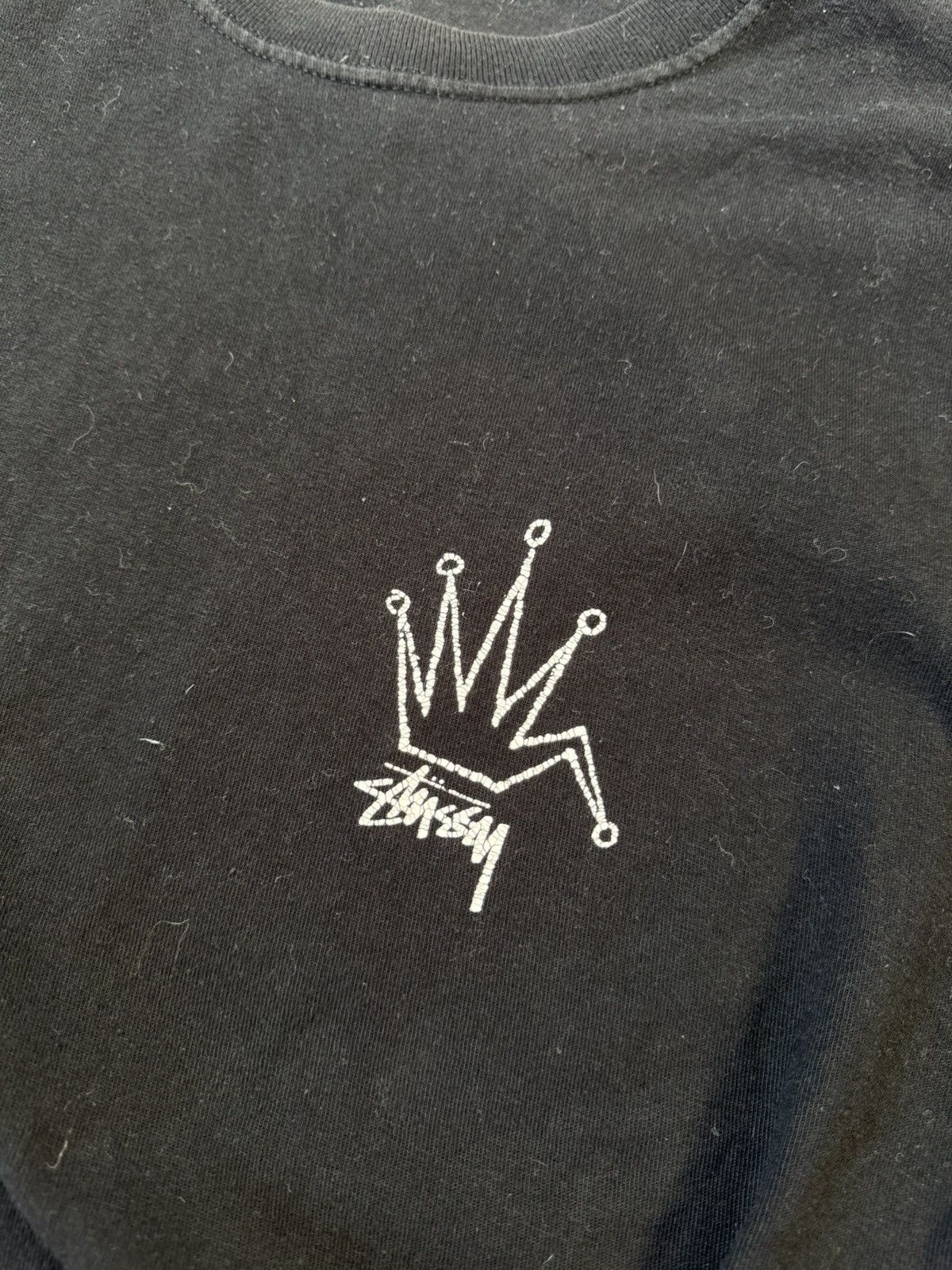 Stussy Vintage Stussy Crown T Shirt Y2K Size US XL / EU 56 / 4 - 15 Thumbnail