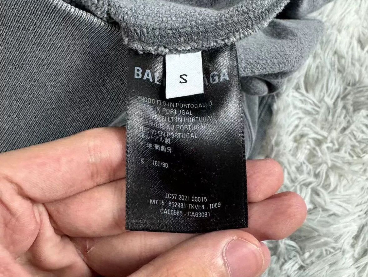 Balenciaga Balenciaga 21FW hoodie Size US S / EU 44-46 / 1 - 7 Thumbnail
