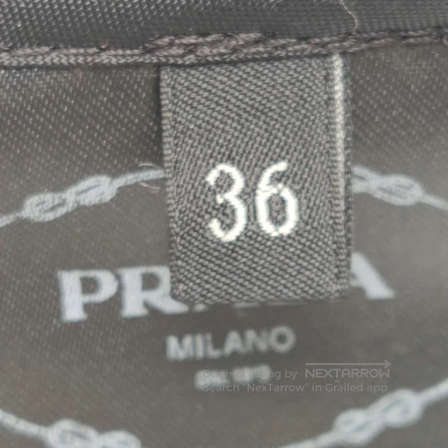 Prada Prada Wool Pleated Midi Skirt in Gray . Size 22" - 6 Thumbnail