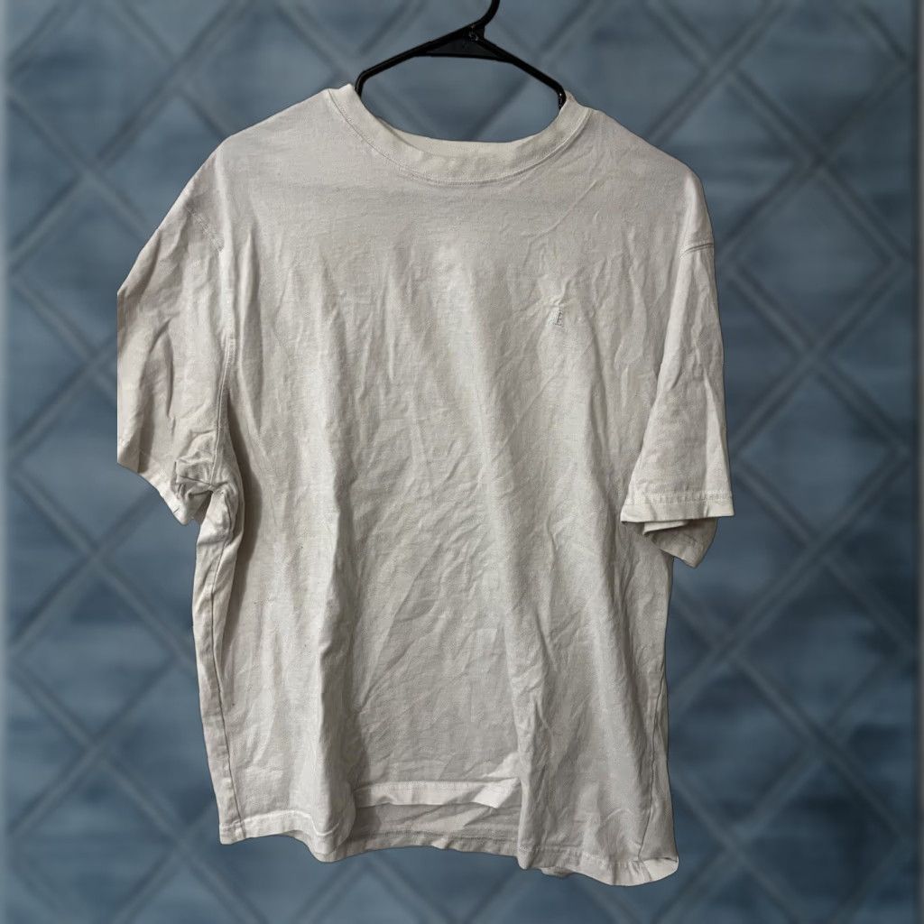American Eagle Outfitters AMERICAN EAGLE CLASSIC FIT TEE XL CREW NECK SOLID WHITE SHIRT MENS Short Sleeve Size US 36 / EU 52 - 1 Thumbnail