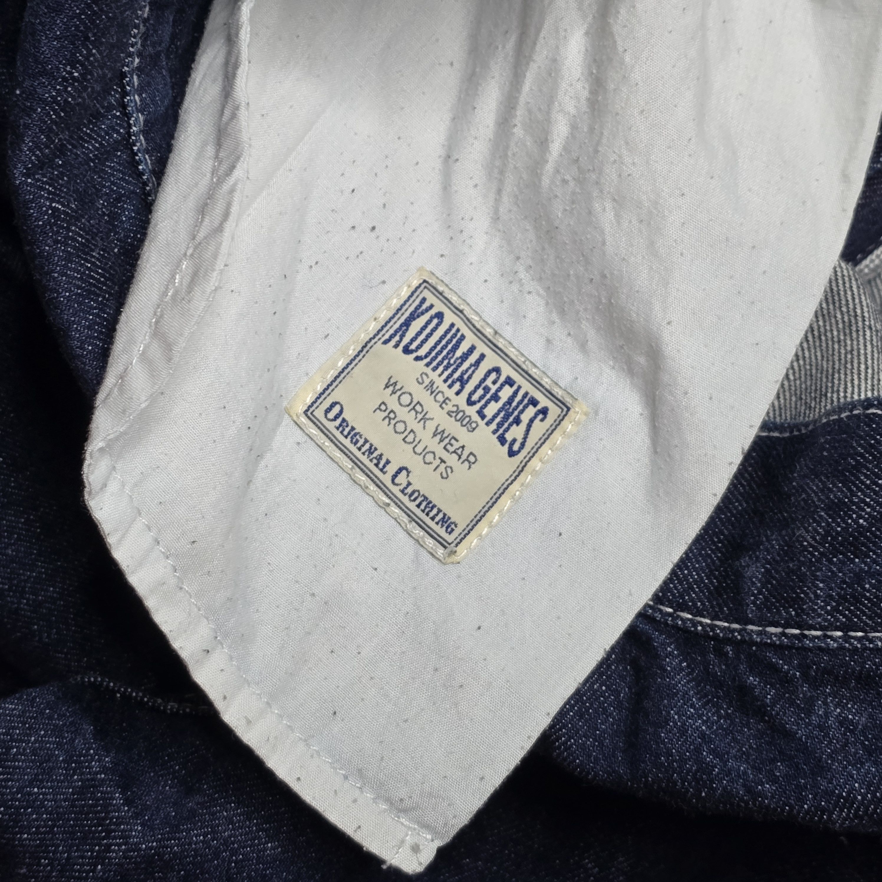 KOJIMA GENES Kojima Genes Japan - Cargo Pocket Indigo Jeans Size US 36 / EU 52 - 8 Thumbnail