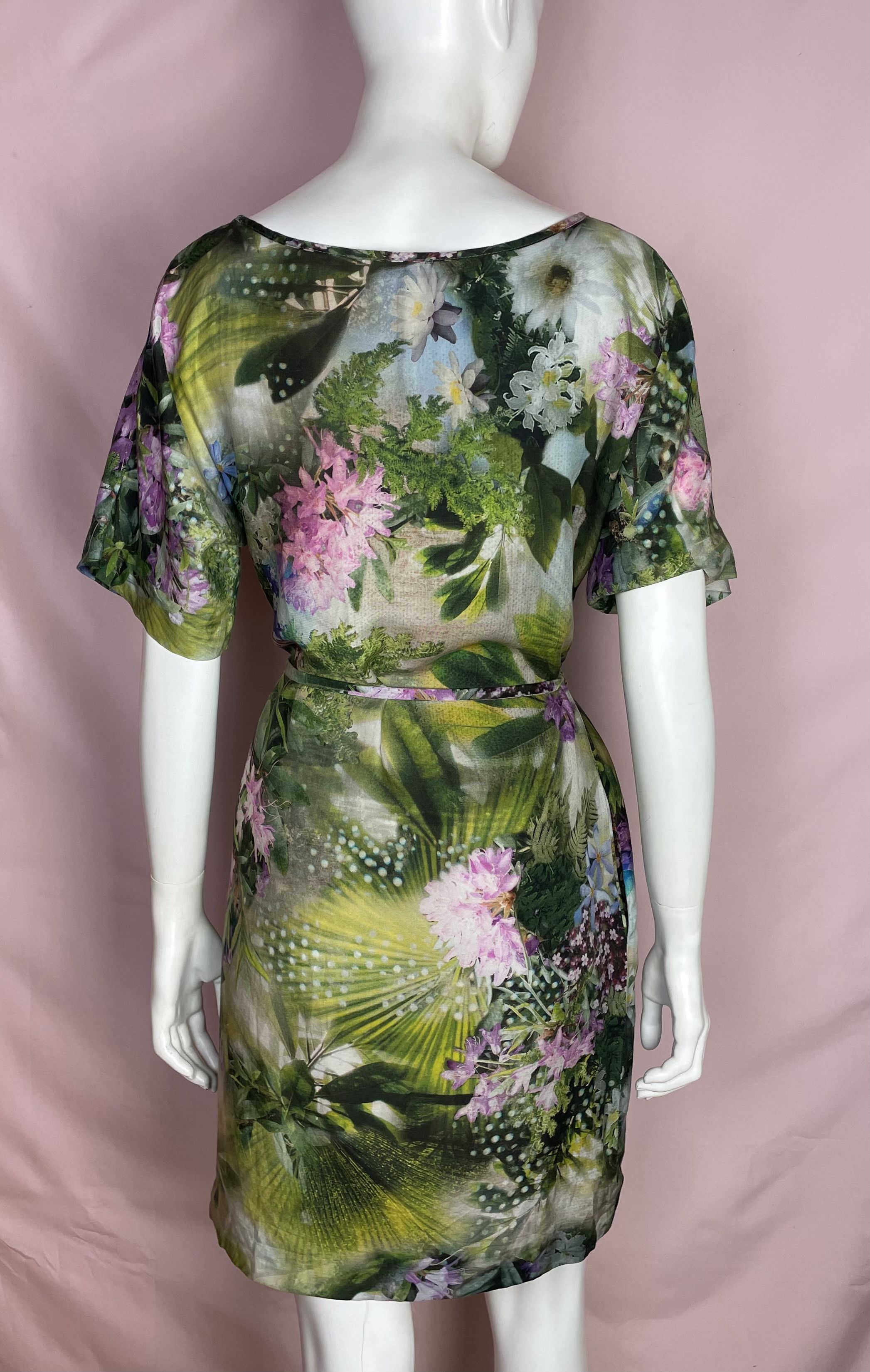 Paul Smith Paul Smith Silk Cotton Dress Print Floral EU 40 Size S / US 4 / IT 40 - 3 Thumbnail
