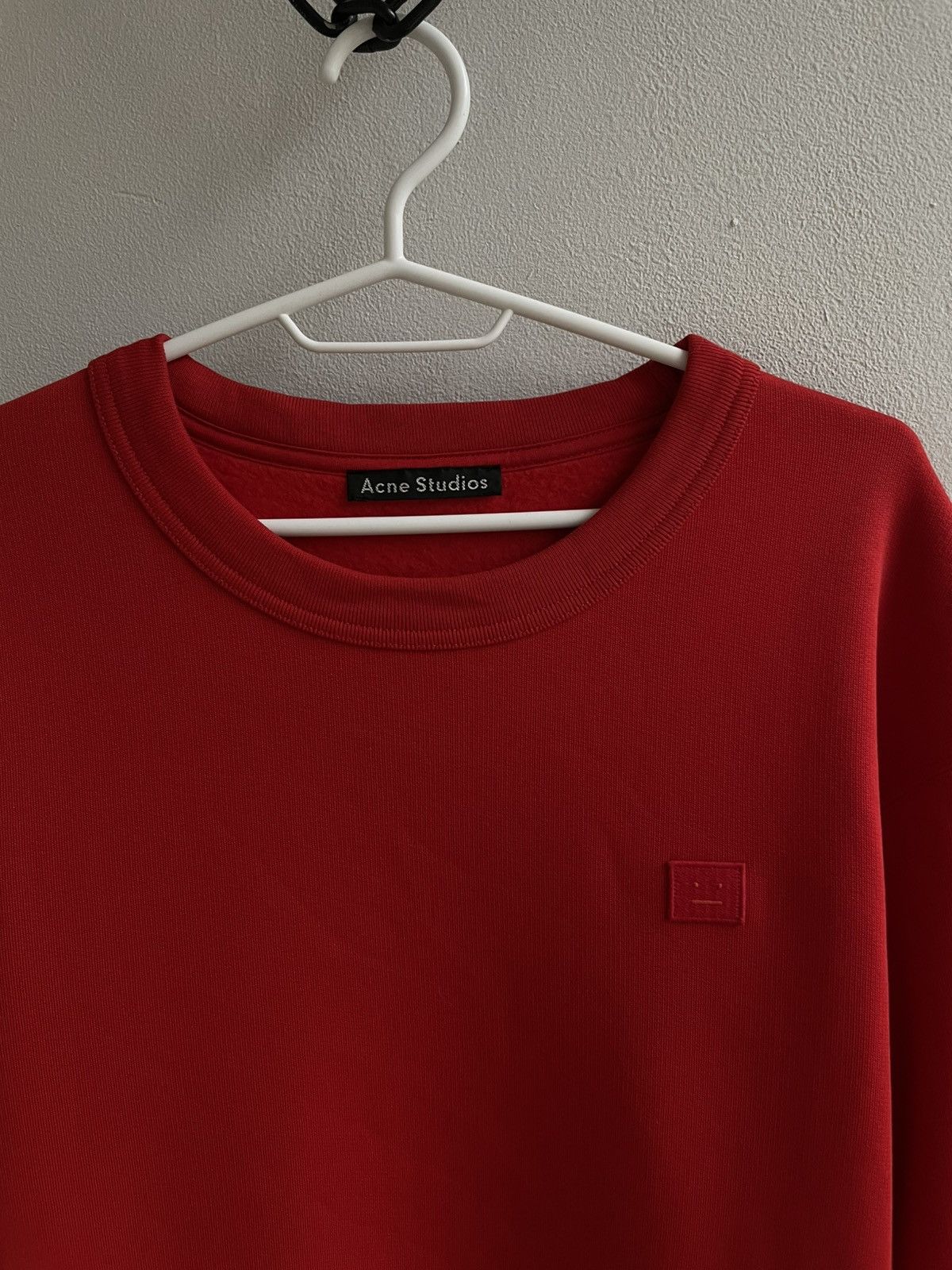 Acne Studios Acne Studios Fairview Face Sweatshirt Pullover Jumper Size US L / EU 52-54 / 3 - 3 Thumbnail