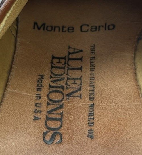 Allen Edmonds Allen Edmonds MONTE CARLO Size 9AA Brown Leather & Snakeskin Size US 9 / EU 42 - 9 Thumbnail