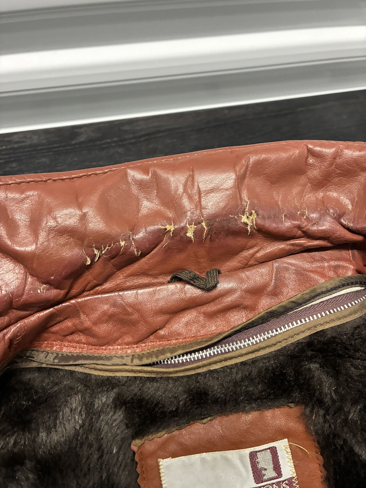 Other Classic Directions Jacket Brown Leather Faux Fur Size 46 Size US XL / EU 56 / 4 - 7 Thumbnail