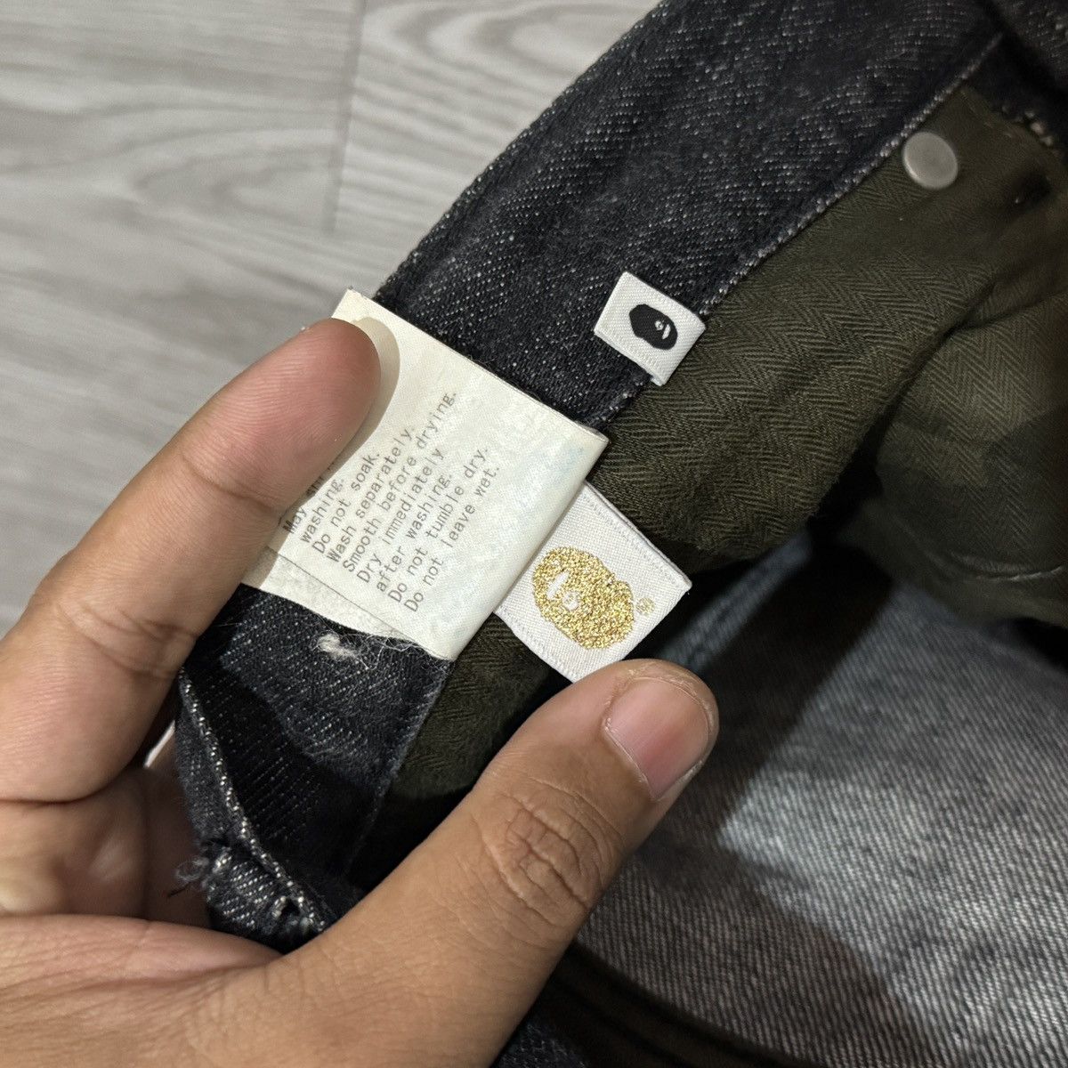 Bape Bape 2008 Type-05 Slim Taper Logo Denim Size US 32 / EU 48 - 8 Thumbnail