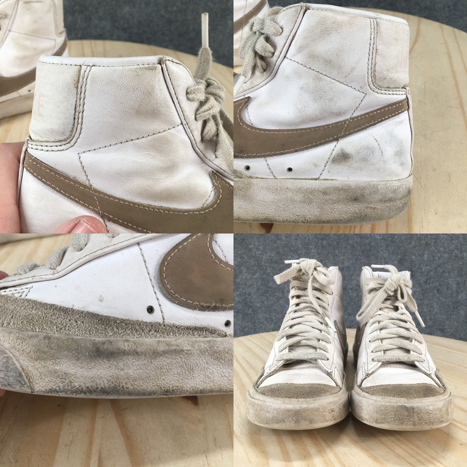Nike Nike Blazer Mid 77 Vintage Sneakers Women White Lace Up Size 6.5 Shoes Size M / US 6-8 / IT 42-44 - 8 Thumbnail