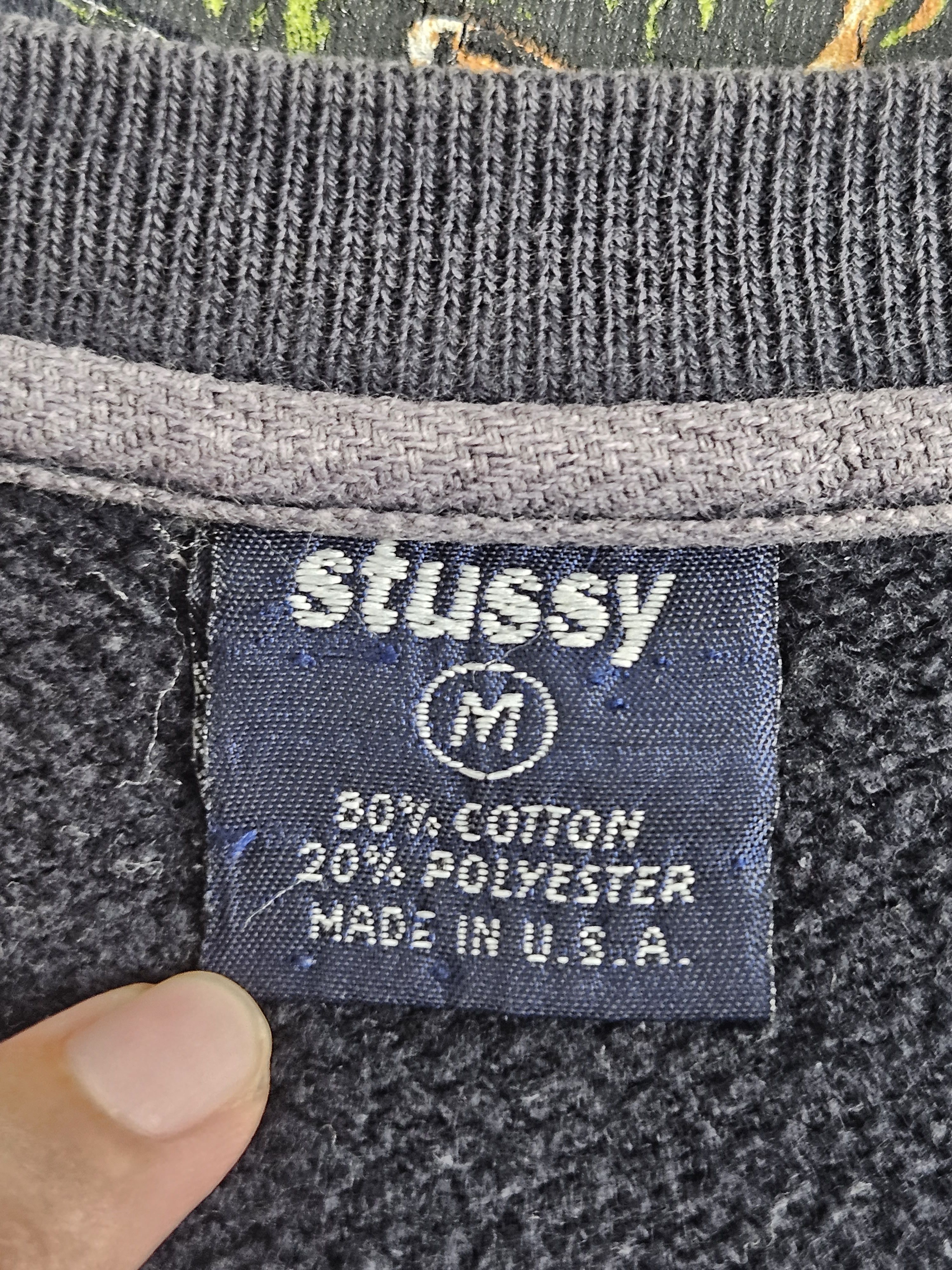 Stussy Vintage 80s 90s Stussy Dragon USA Sweatshirt Size US M / EU 48-50 / 2 - 4 Thumbnail