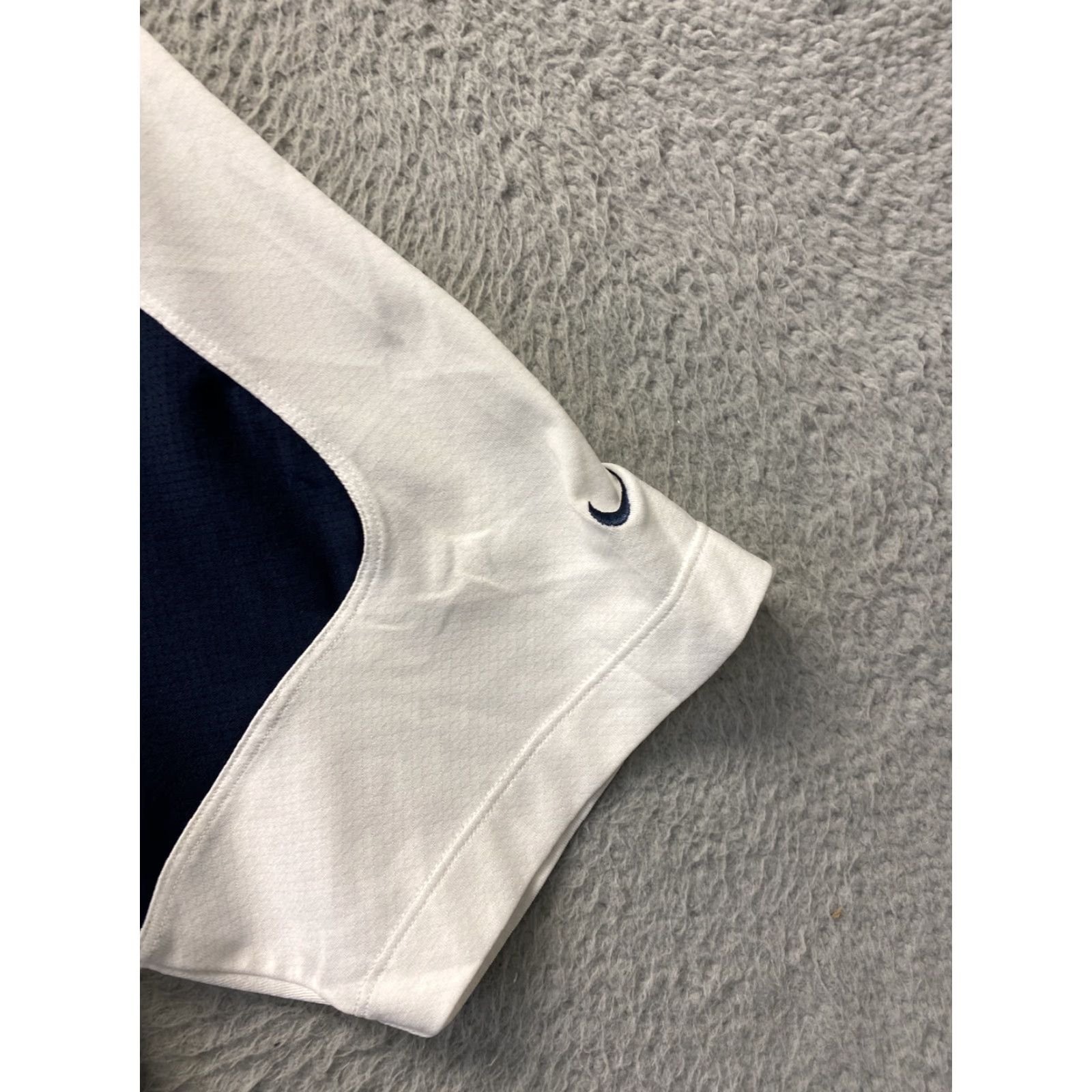 Nike NIKE Dri-Fit Polo Shirt Men’s L Blue Navy Golf Casual Rugby Nike Dri-FIT Mens/97-47 Size US L / EU 52-54 / 3 - 3 Thumbnail