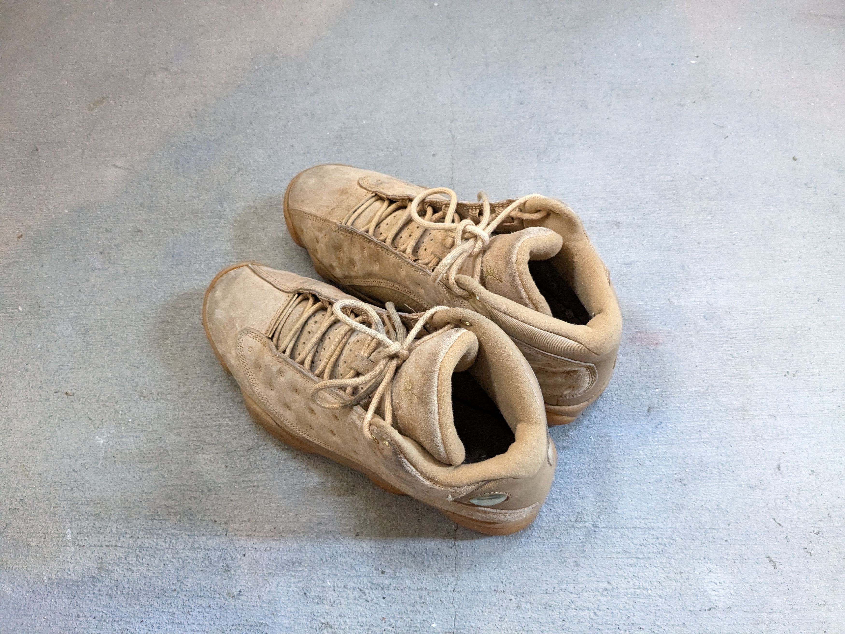 Jordan Brand × Nike Nike Air Jordan 13 Retro Wheat Size 11 2017 414571-705 Size US 11 / EU 44 - 15 Thumbnail