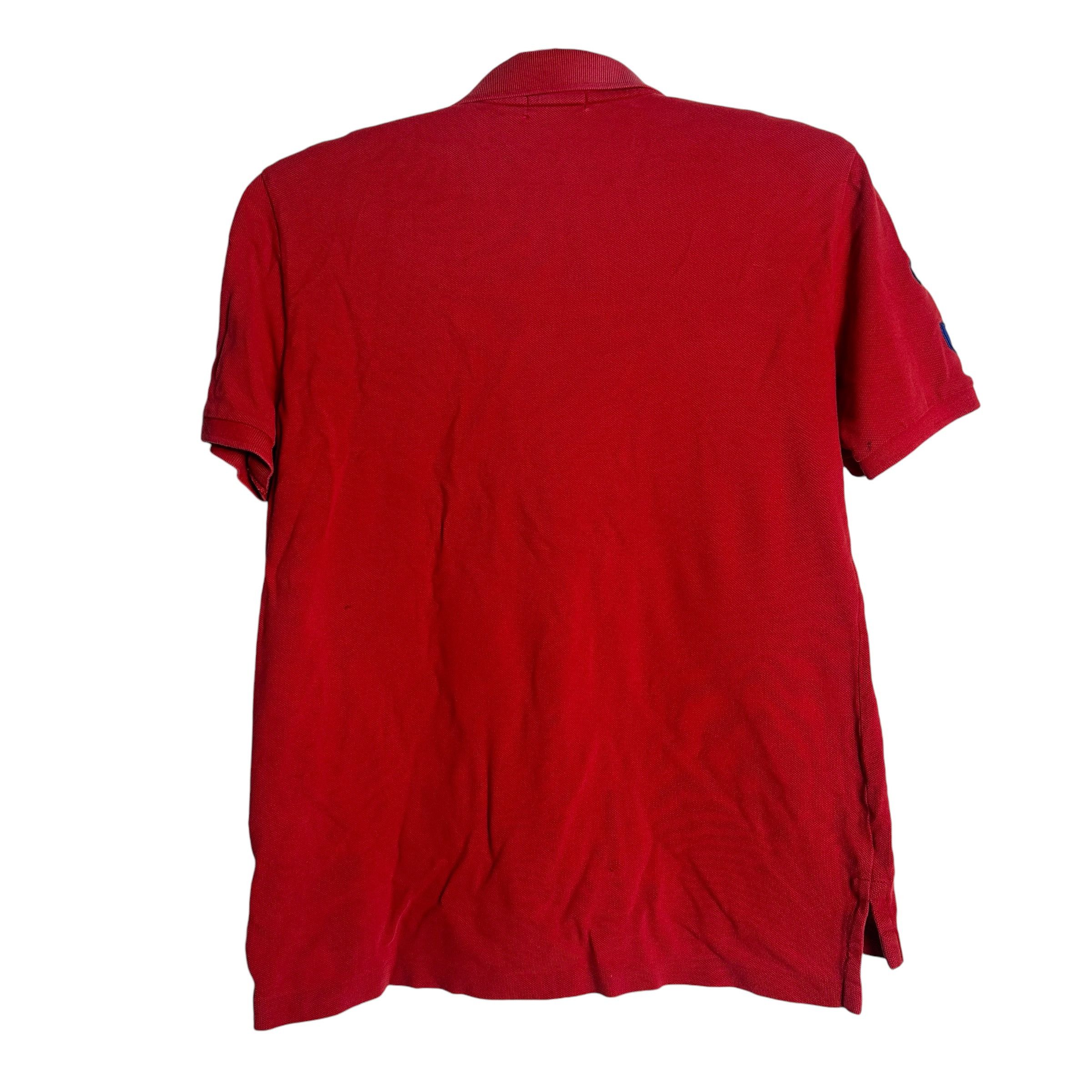 Polo Ralph Lauren 🔥RARE🔥Vintage Polo Ralph Lauren USA #3 Chief Keef Boy Polo Size US L / EU 52-54 / 3 - 3 Thumbnail