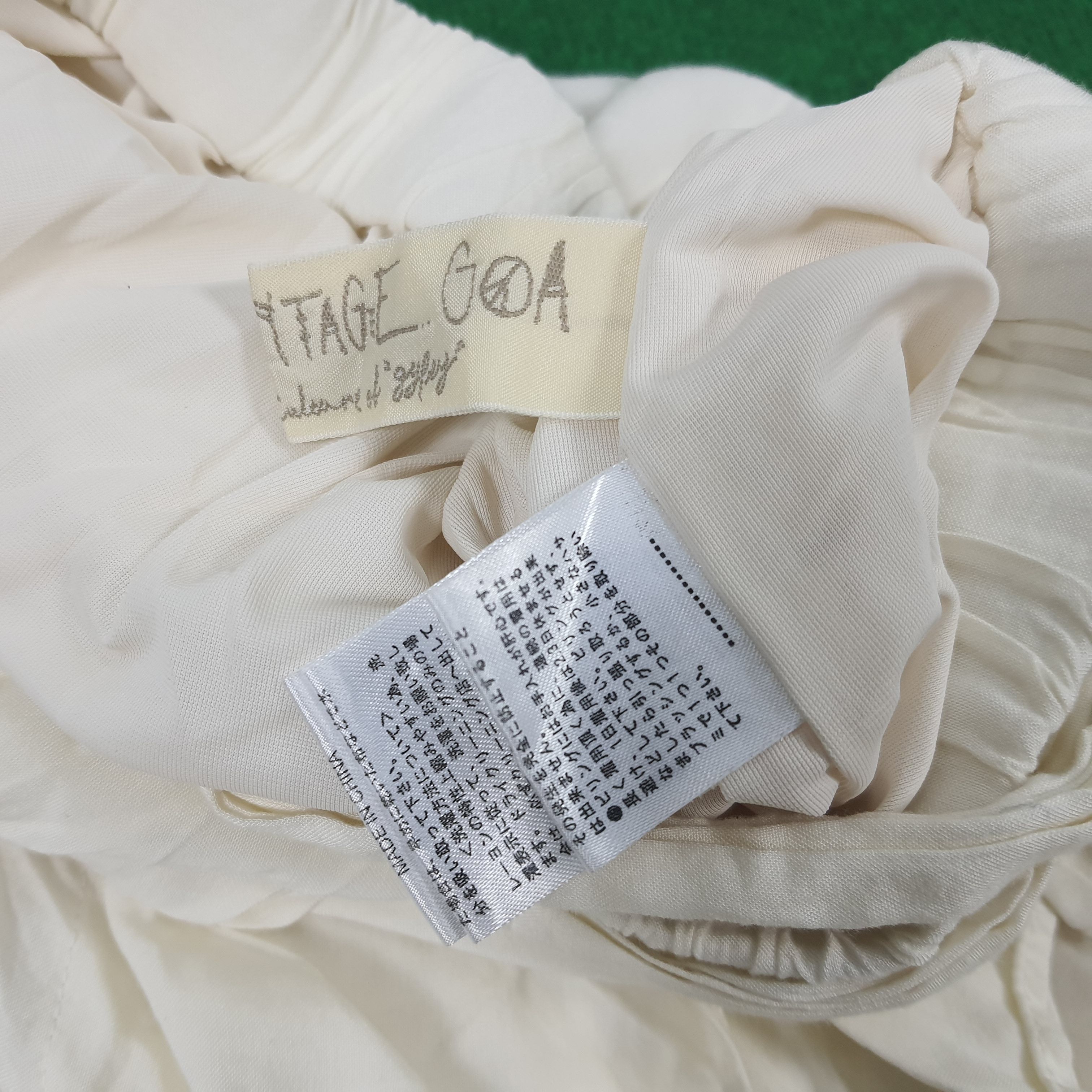Designer × Japanese Brand Vintage Natural G.O.A Japanese Brand Long Skirts Size 26" / US 2 / IT 38 - 4 Thumbnail