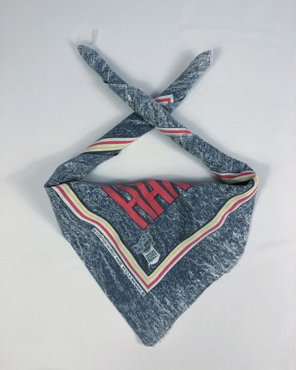 Harley Davidson Rare Vintage Harley Davidson Bandana Made in USA Size ONE SIZE - 5 Thumbnail