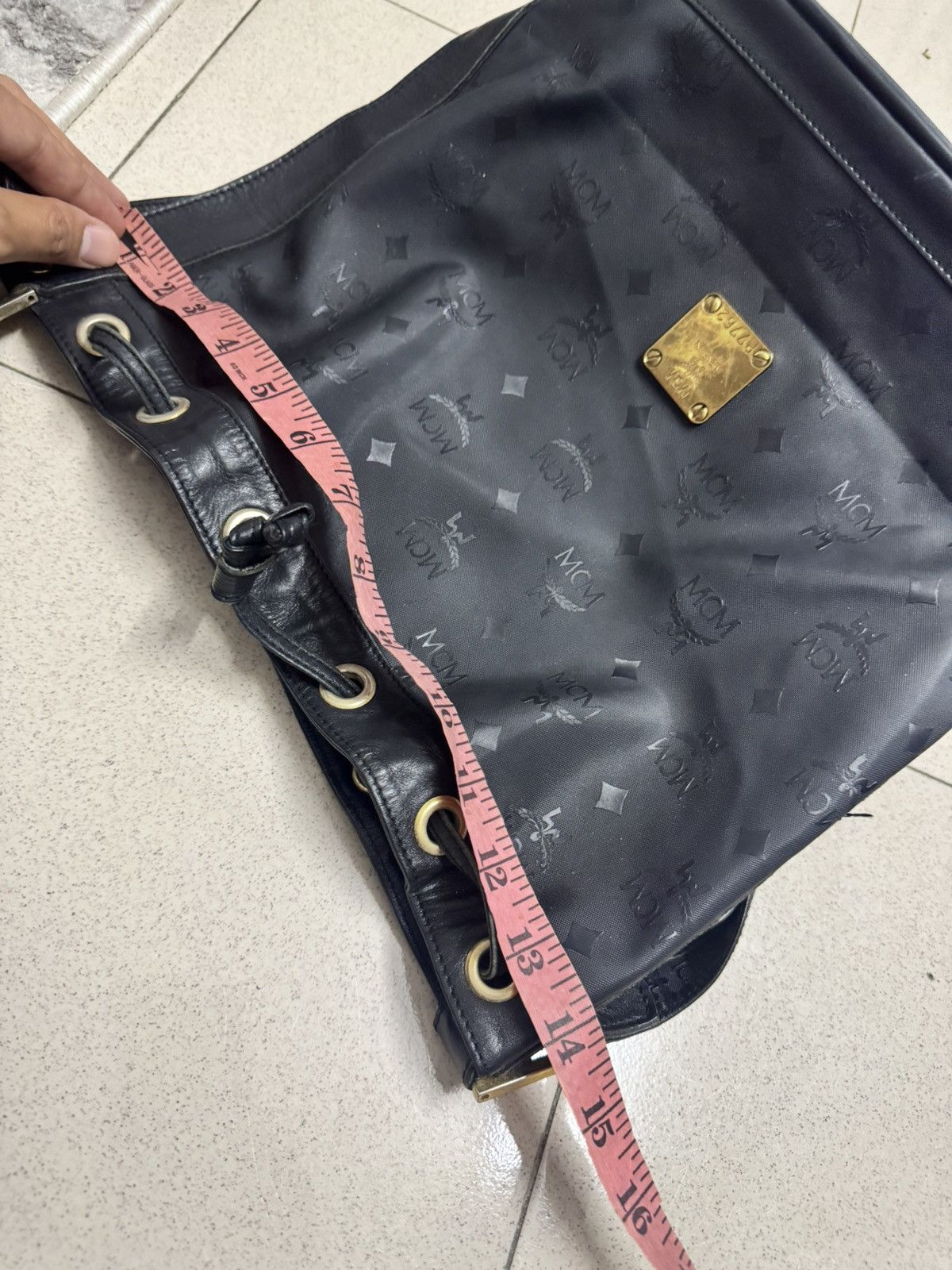 MCM VINTAGE MCM DRAWSTRING BAG Size ONE SIZE - 8 Thumbnail