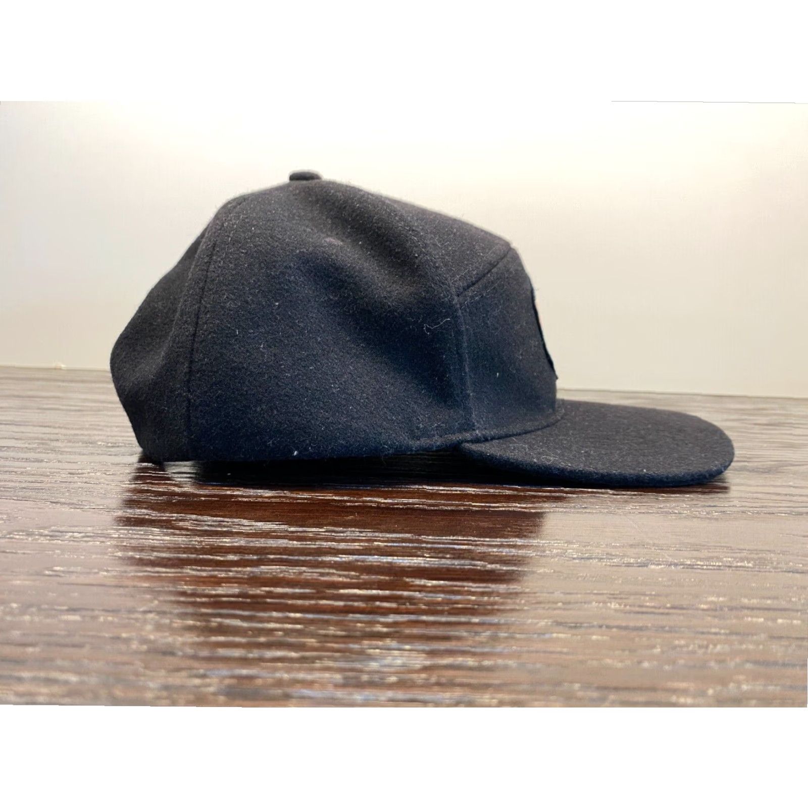 Eddie Bauer Eddie Bauer Black 5 Panel Wool Blend Snapback Adjustable Cap Mens Baseball Size ONE SIZE - 3 Thumbnail