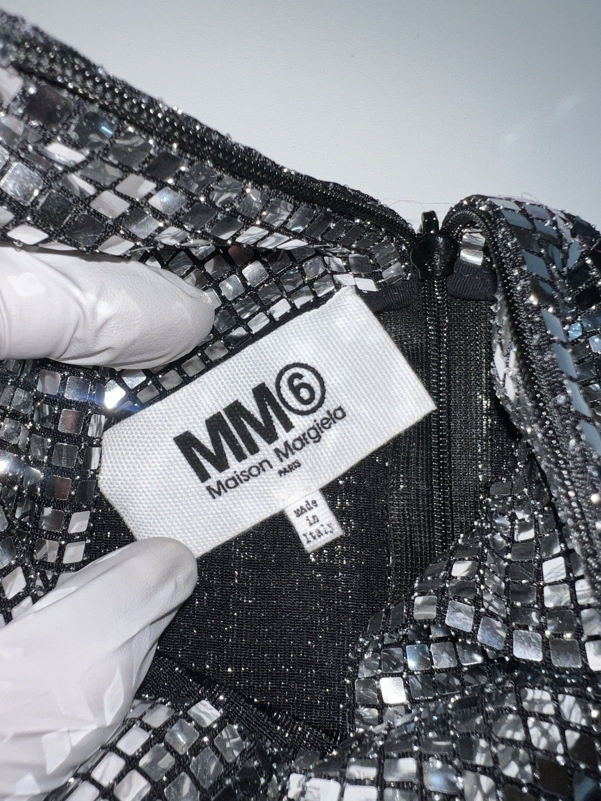 Maison Margiela Mm6 maison margiela disco ball turtleneck Size S / US 4 / IT 40 - 9 Thumbnail