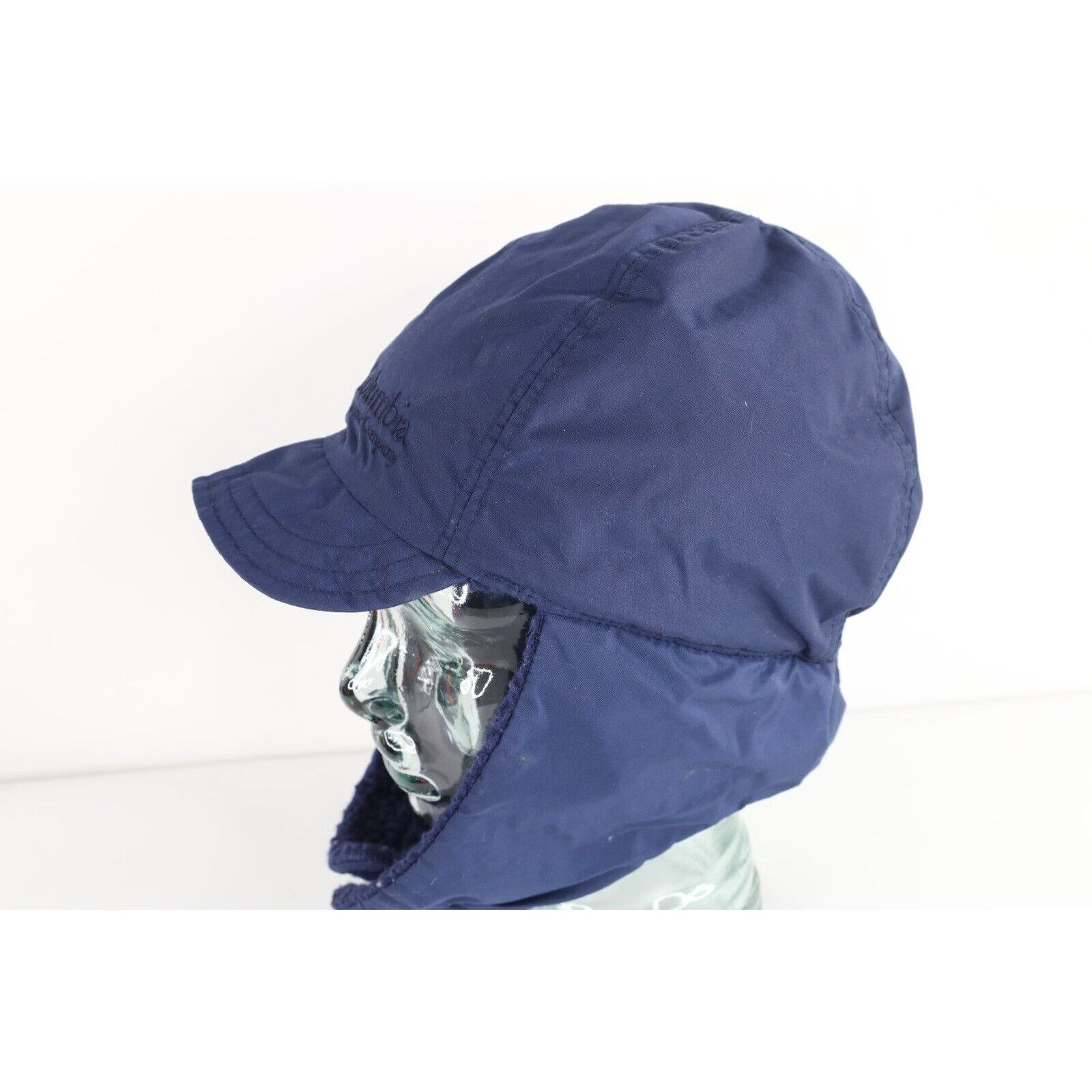 Columbia × Vintage Vintage 90s Columbia Deep Pile Fleece Lined Ear Flap Hat Size ONE SIZE - 3 Thumbnail