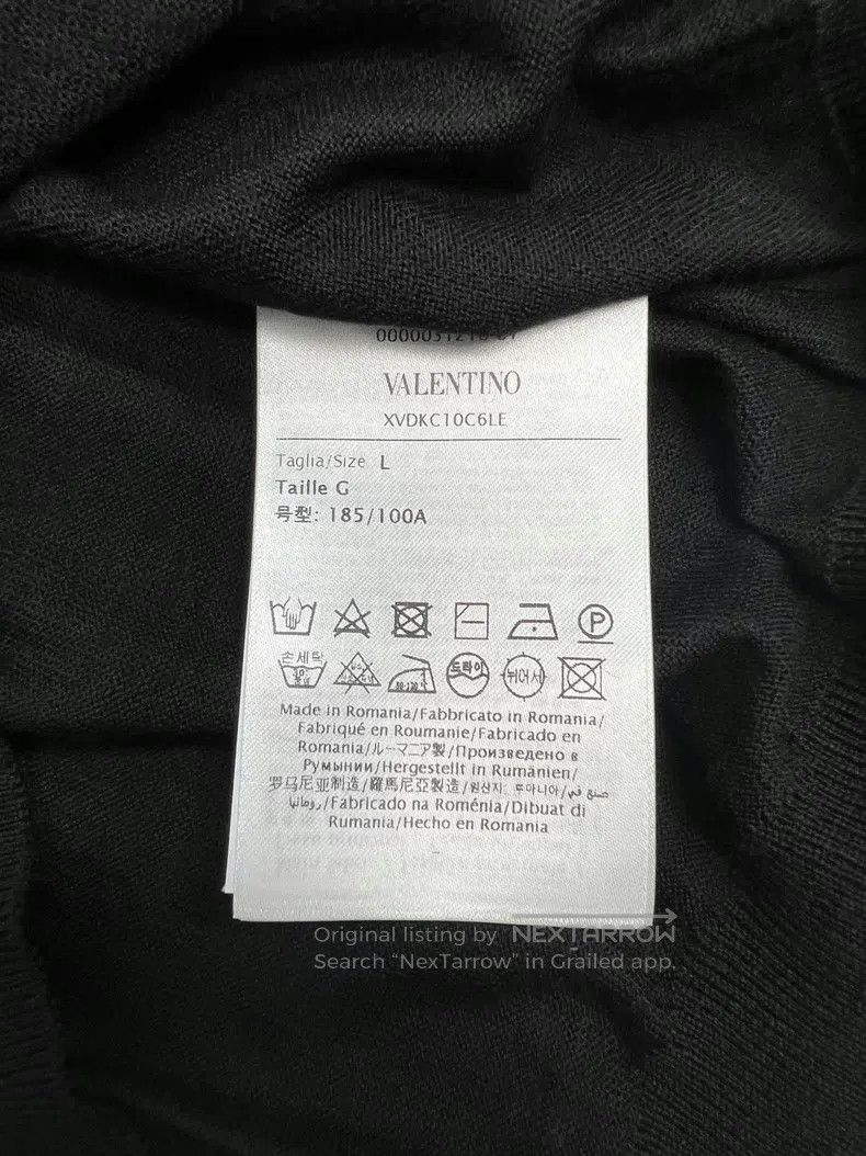 Valentino Valentino Black knitwear Size US L / EU 52-54 / 3 - 4 Thumbnail