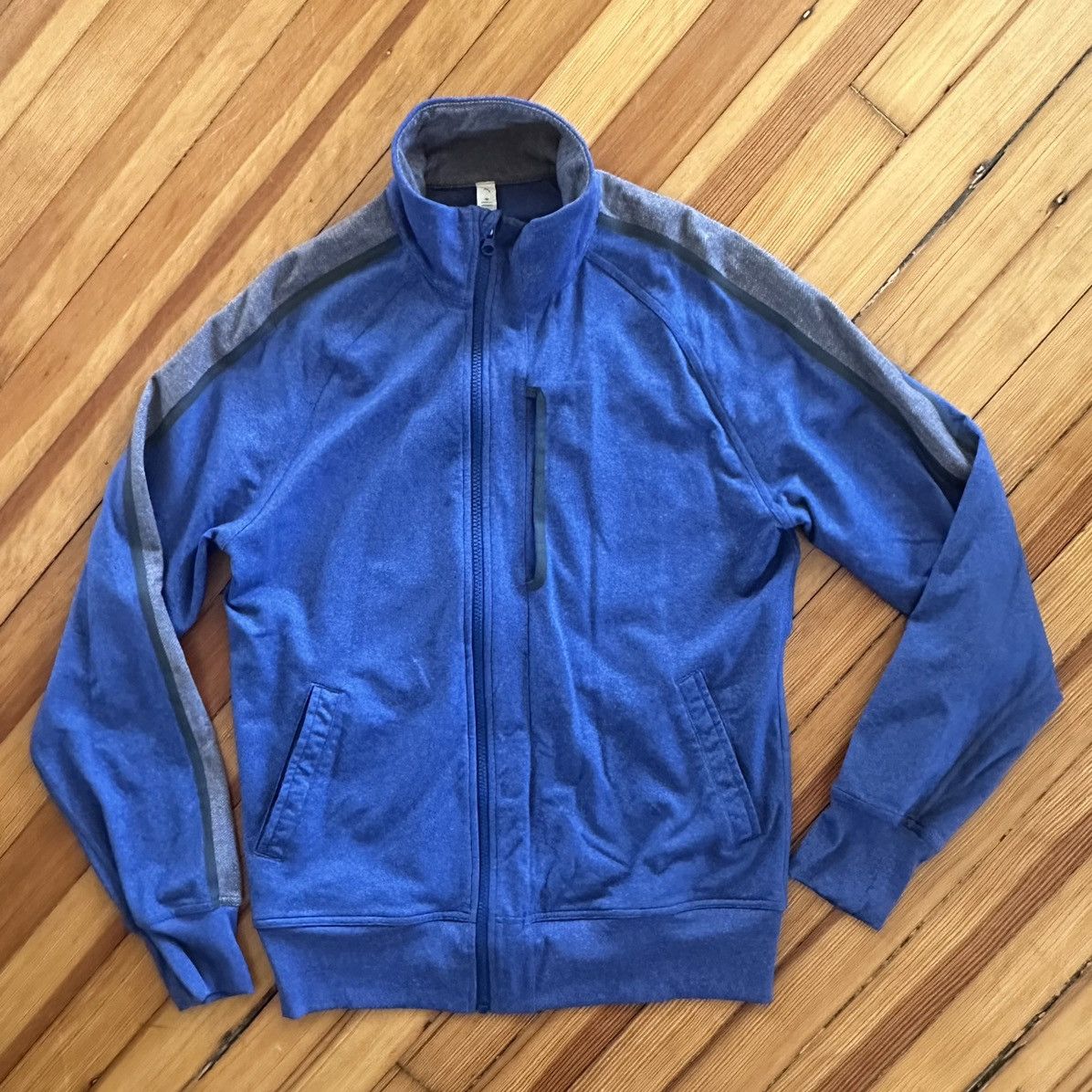 Lululemon Lululemon Kung Fu Jacket II in Heathered Rugged Blue Size US M / EU 48-50 / 2 - 2 Thumbnail