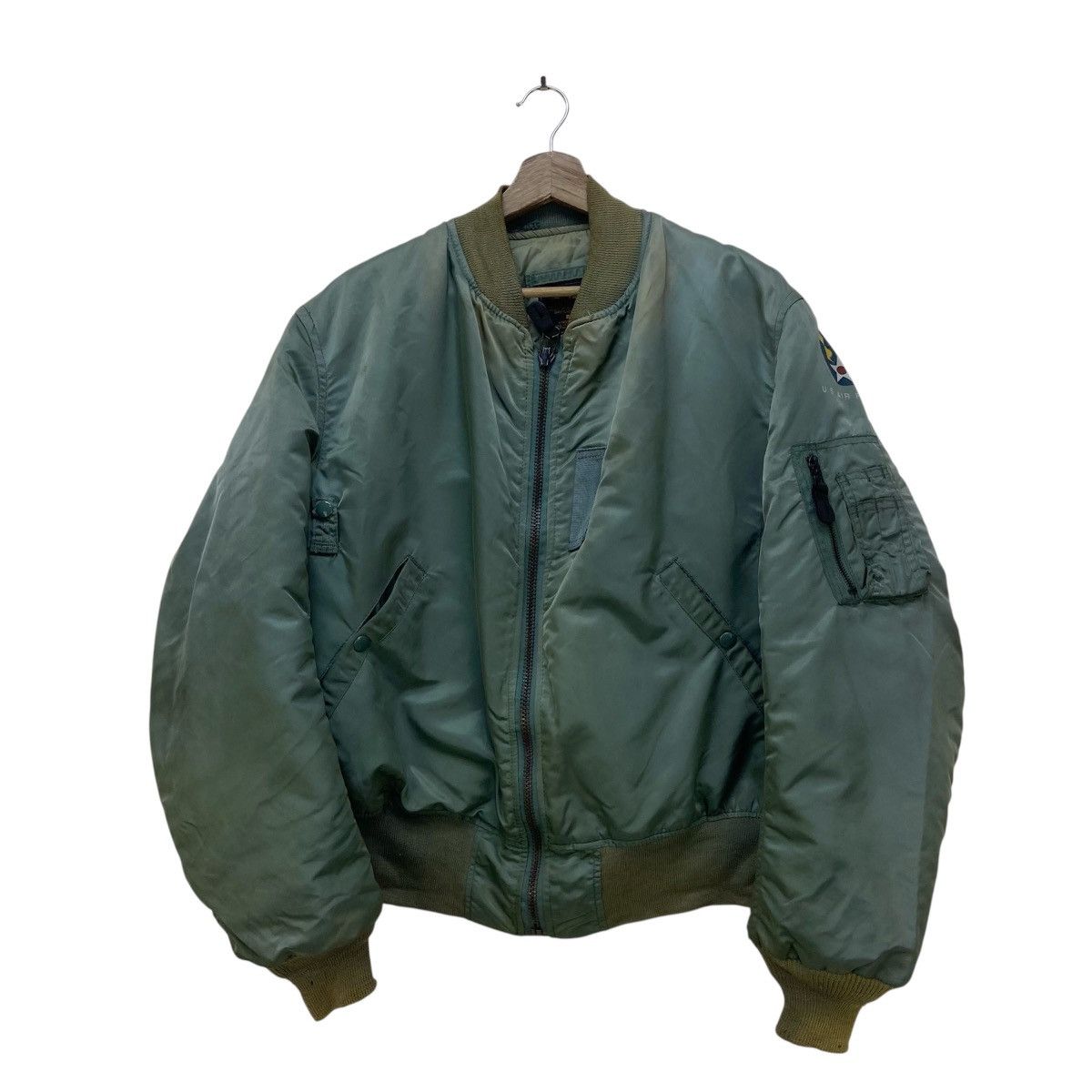 Alpha Industries Vintage MA 1 Alpha Industries US Air Force Bomber Jacket Size US L / EU 52-54 / 3 - 2 Thumbnail