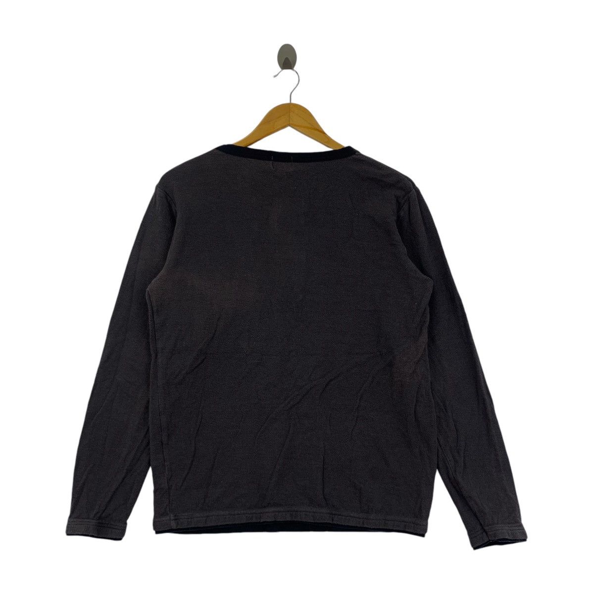 Takeo Kikuchi Vintage TAKEO KIKUCHI JAPAN Minimalist Henley Tee Shirt Size M / US 6-8 / IT 42-44 - 3 Thumbnail