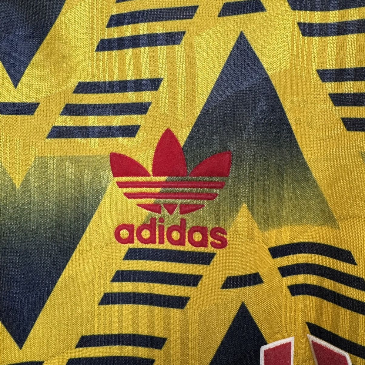 Adidas ARSENAL 1991 1993 AWAY FOOTBALL SHIRT SOCCER JERSEY VINTAGE Size US M / EU 48-50 / 2 - 5 Thumbnail