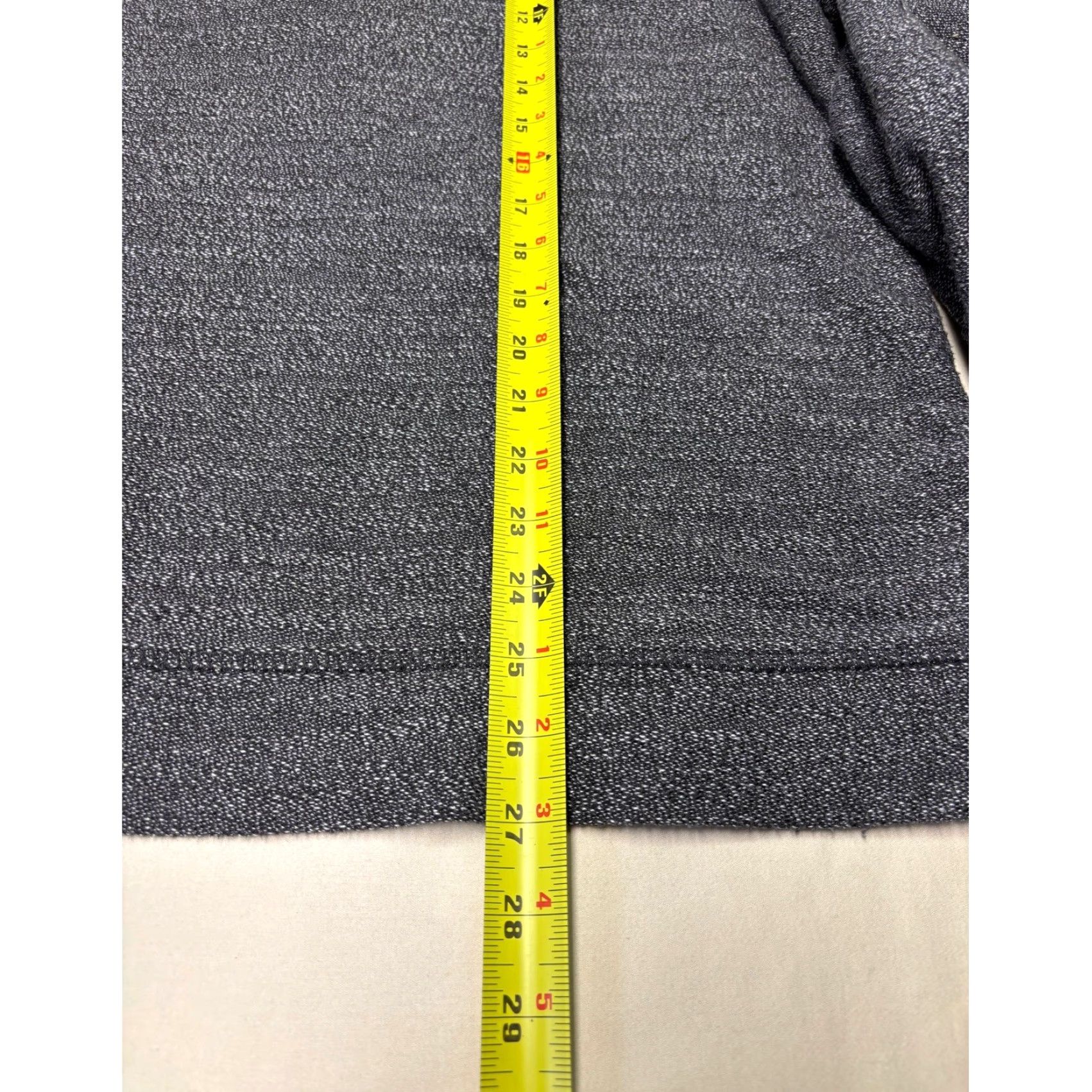 Marine Layer Marine Layer Mens XL Charcoal Gray Marl Quarter Button Pullover Mock Neck Sweater Knit Henley Casual Travel Size US XL / EU 56 / 4 - 5 Thumbnail