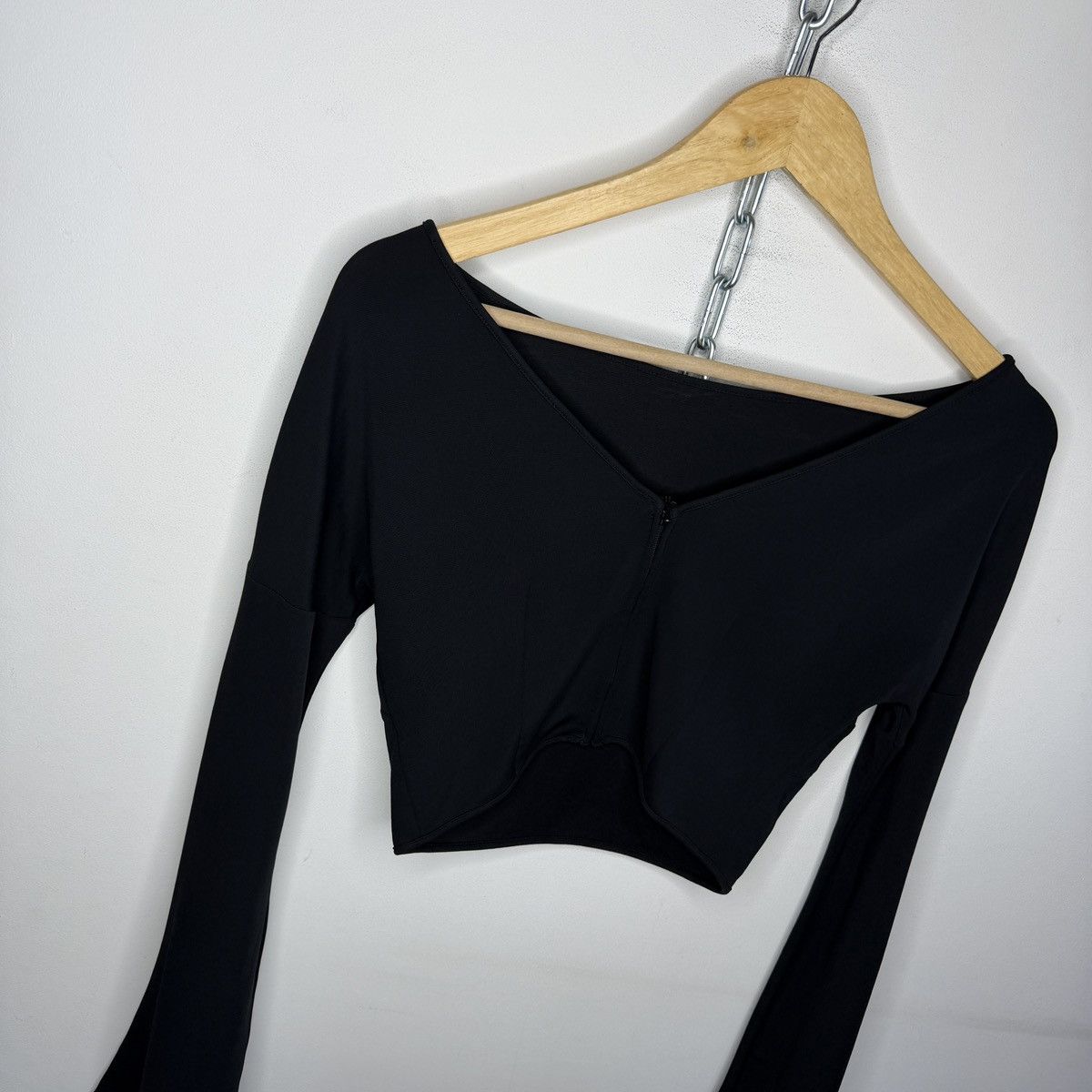 Dolce & Gabbana Longsleeve Dolce & Gabbana D&G Flared Wide Sleeves Crop Y2K Size M / US 6-8 / IT 42-44 - 8 Thumbnail