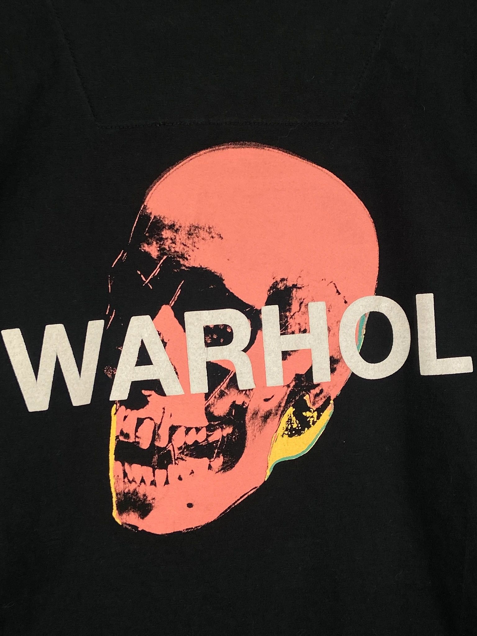 Zara Zara x Andy Warhol Black Skull Graphic Tee L Size US L / EU 52-54 / 3 - 6 Thumbnail