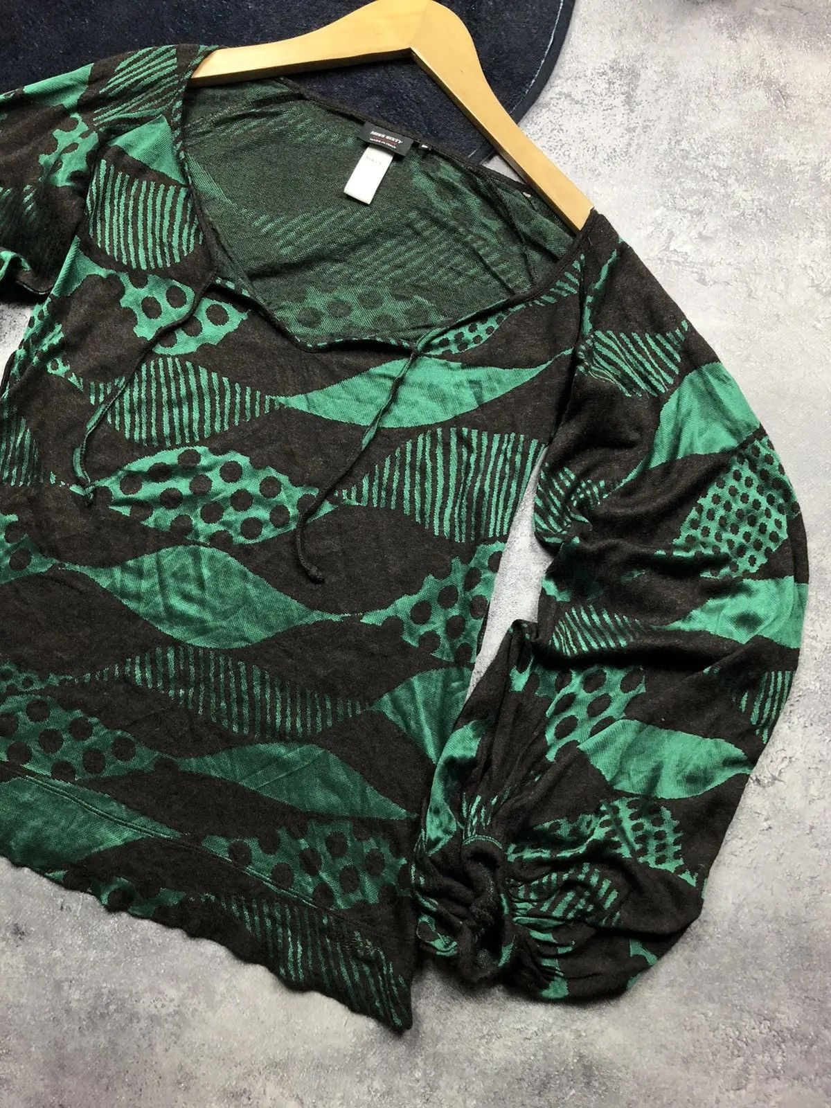 Miss Sixty MISS SIXTY Vintage Y2k Longsleeve Blouse MiniLogo Streetwear Size S / US 4 / IT 40 - 2 Thumbnail
