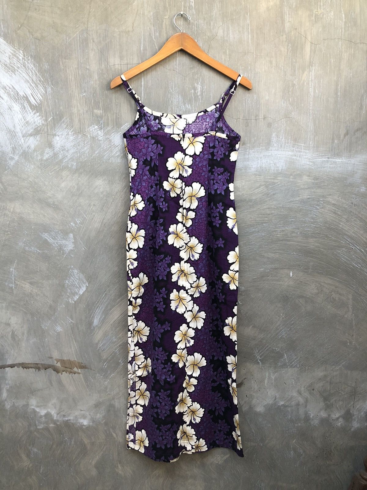 Vintage Vintage Hawaiian Floral Maxi Dress Size M / US 6-8 / IT 42-44 - 5 Thumbnail