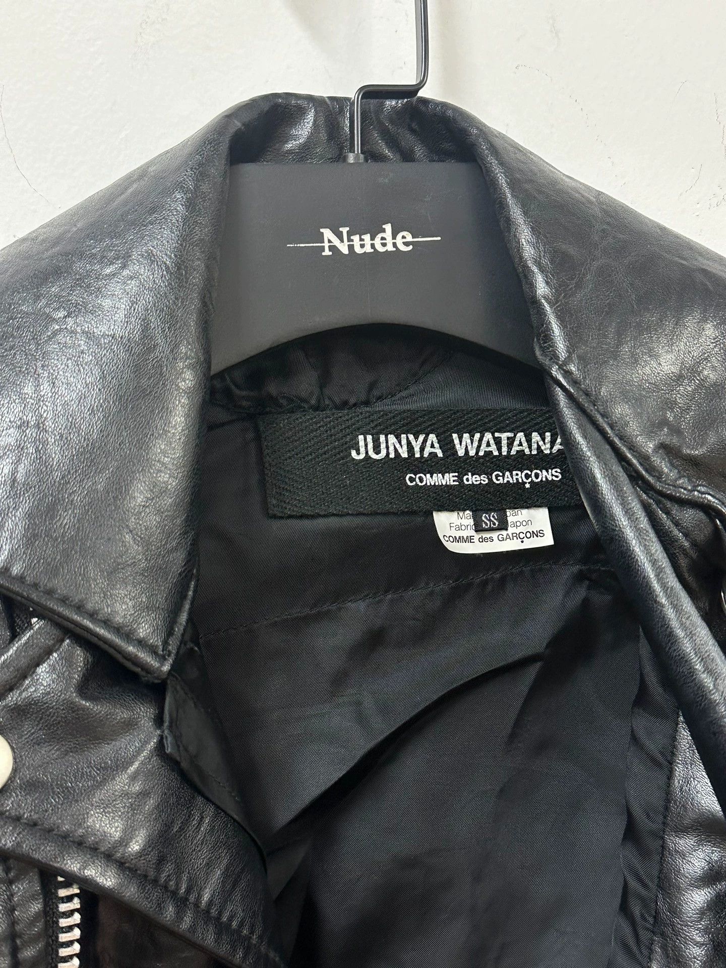 Junya Watanabe Junya Watanabe 07AW Show Deconstructed Leather Jacket XS Size XS / US 0-2 / IT 36-38 - 6 Thumbnail