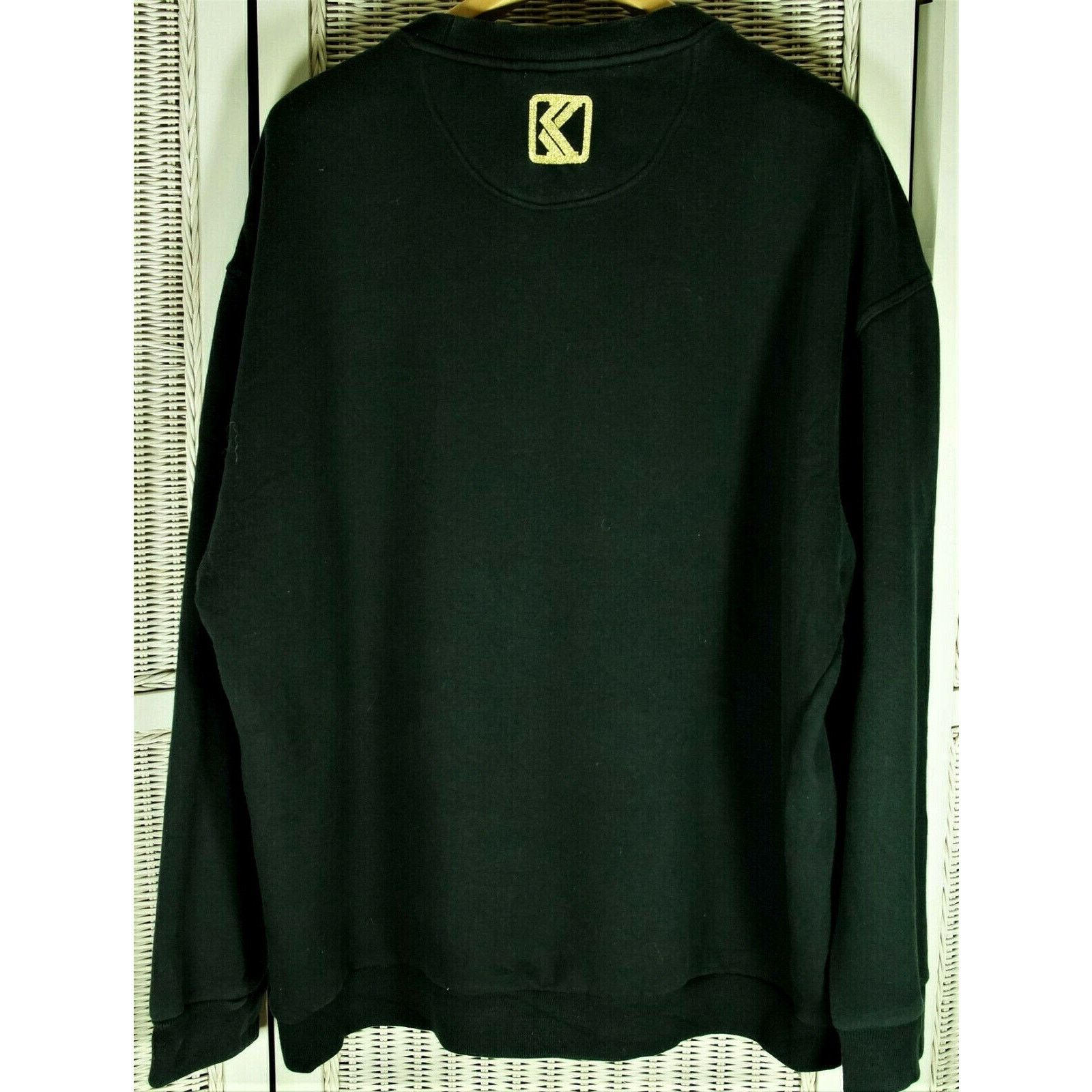 Karl Kani KARL KANI Men’s XL Vintage Sweatshirt Gold Logo 90s Hip Hop Size US XL / EU 56 / 4 - 3 Thumbnail