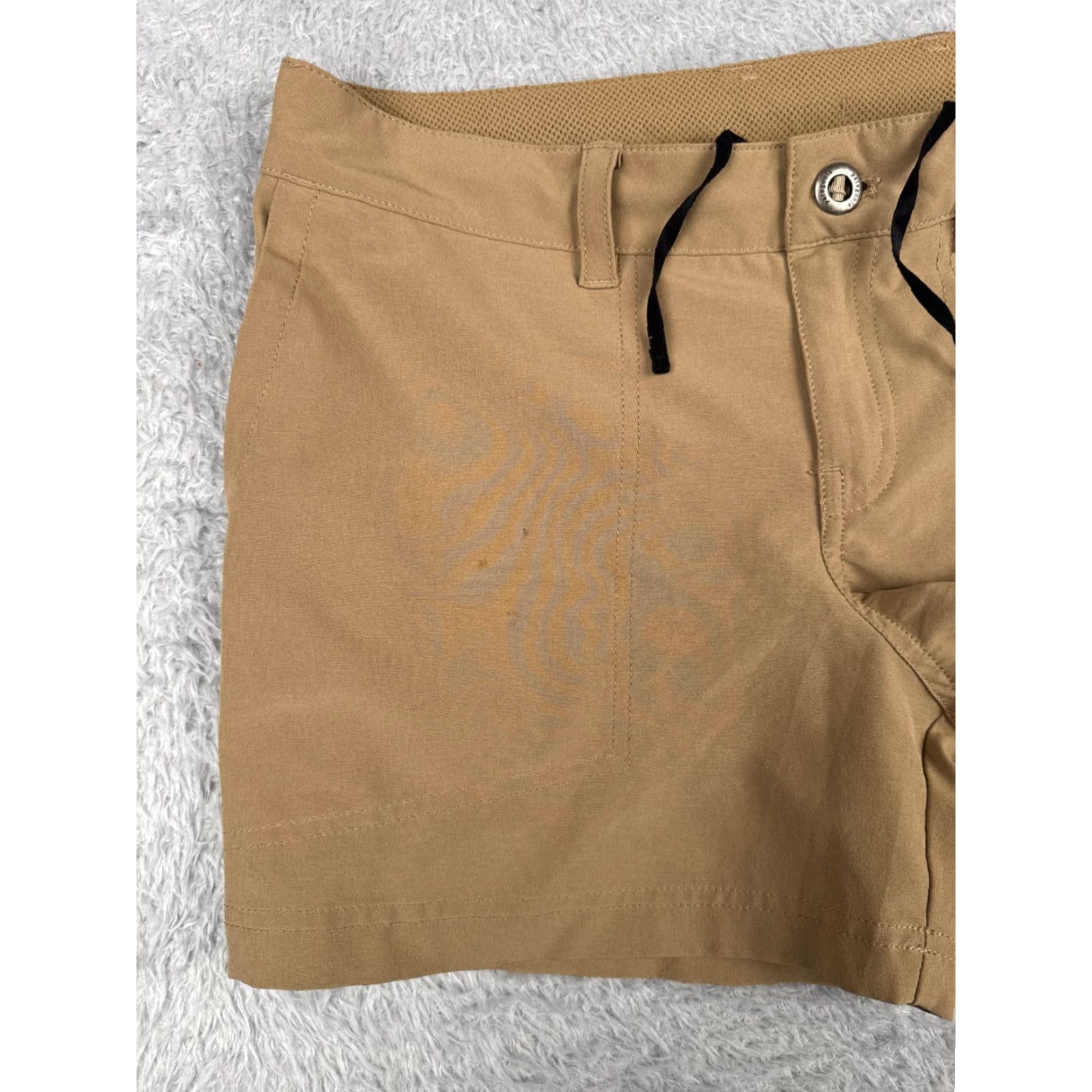 The North Face The North Face Shorts Women 4 Beige Happy Hike Zipper Pockets 31x4 Size 27" / US 4 / IT 40 - 2 Thumbnail