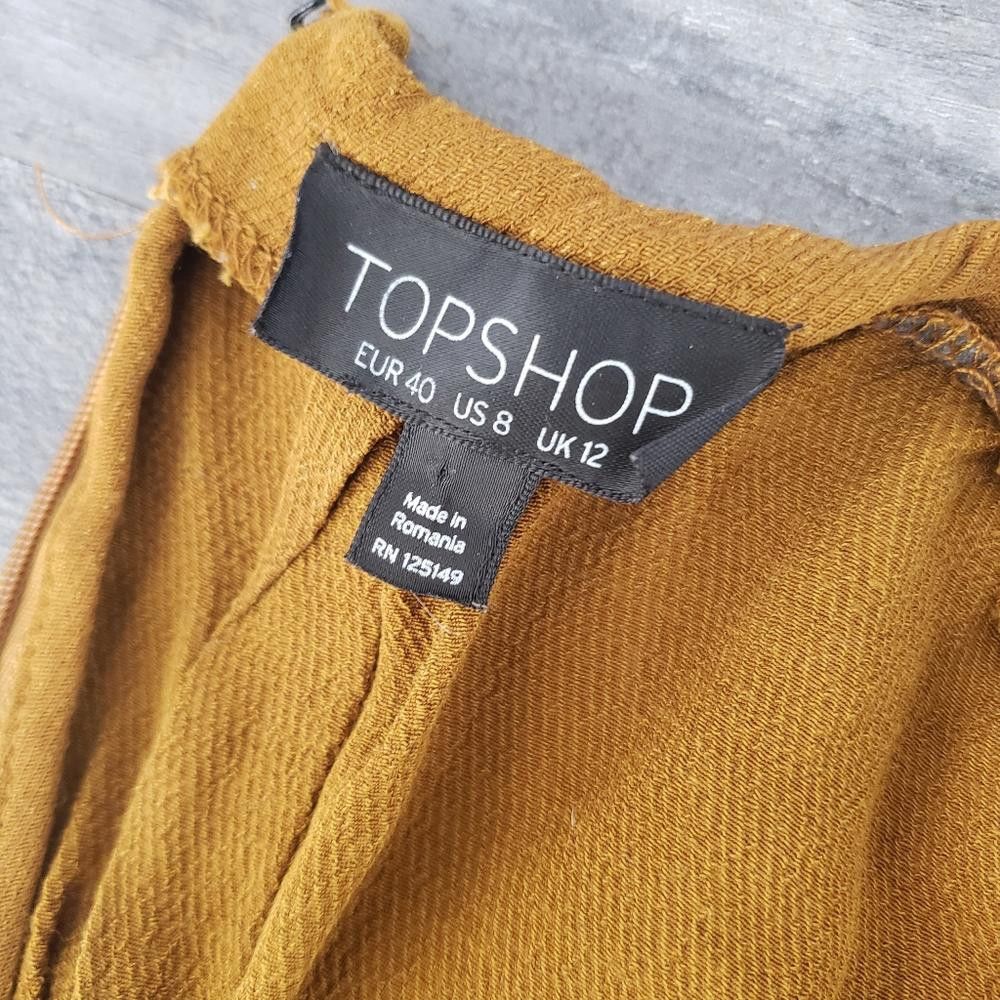 Topshop Golden Bronzed TopShop High Low Tank Size M / US 6-8 / IT 42-44 - 3 Thumbnail