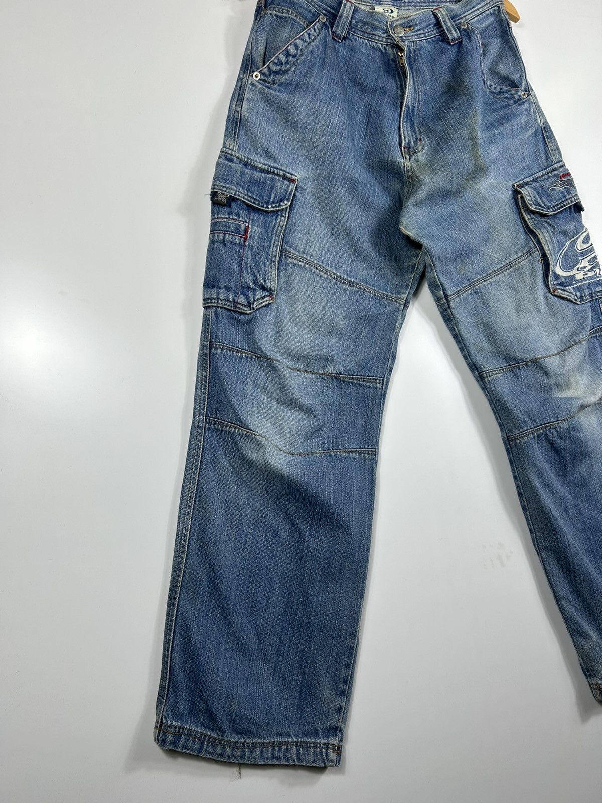 Vintage ⚡️Vintage Piko Hawaiian Cargo Loose Denim Size US 31 - 2 Thumbnail