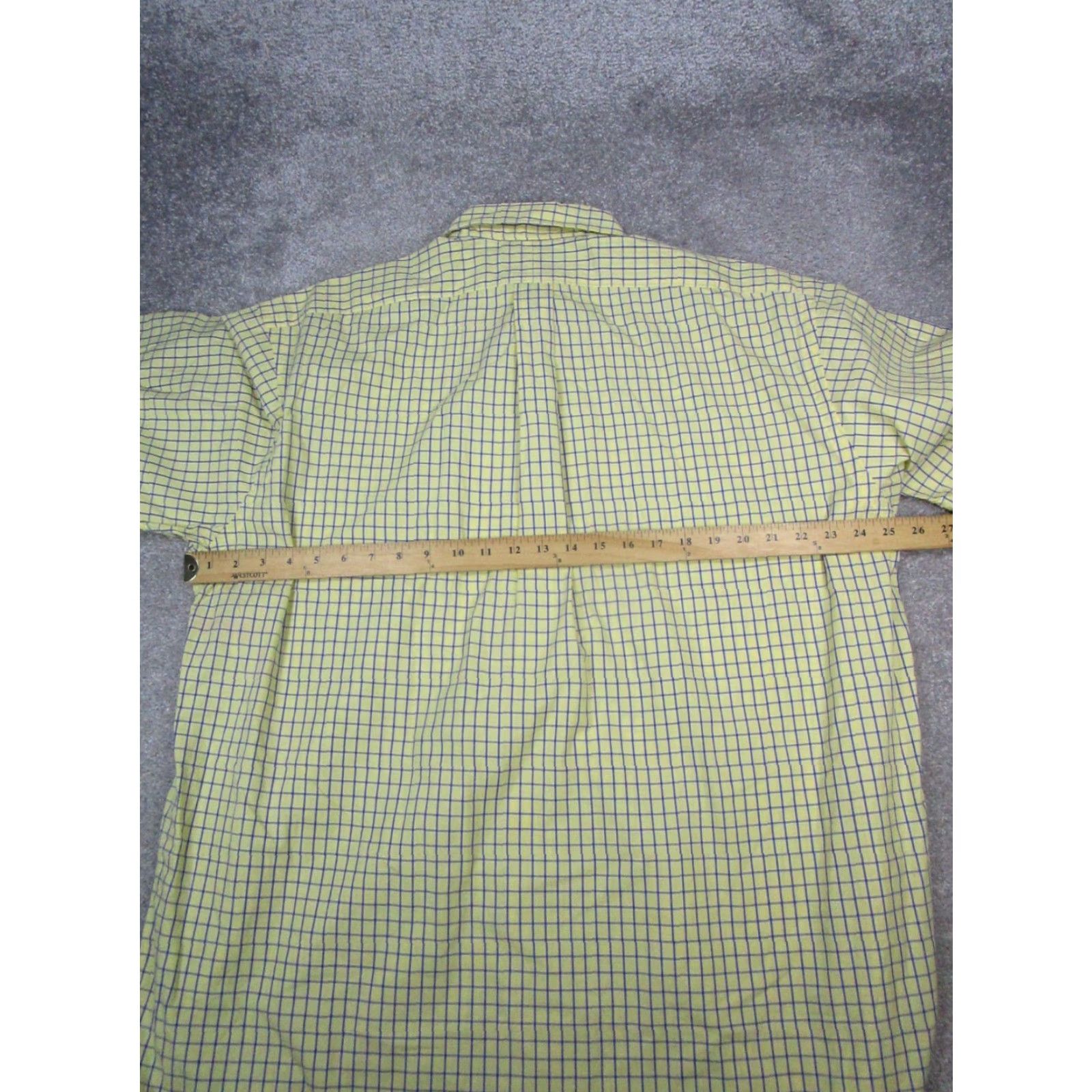 Ralph Lauren VINTAGE Ralph Lauren Shirt Mens XL Yellow Cotton Button Up Size US XL / EU 56 / 4 - 5 Thumbnail