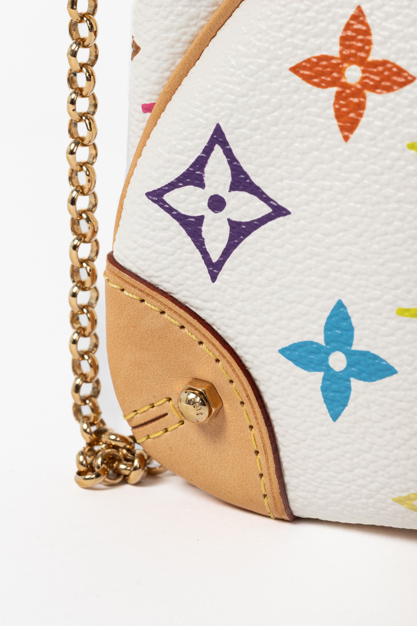 Louis Vuitton × Takashi Murakami Louis Vuitton Milla MM Multicolore Monogram Pochette Size ONE SIZE - 10 Thumbnail