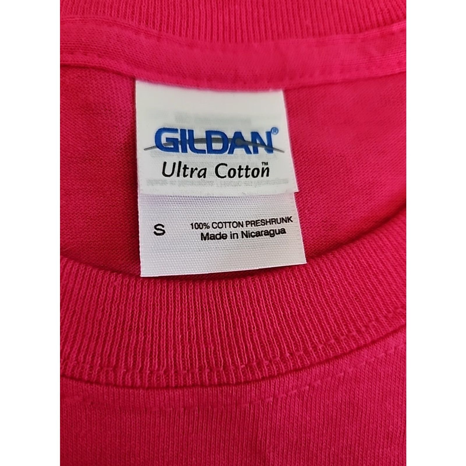 Gildan Gildan Laurel & Hardy Comedy Pink Short Sleeve T Shirt Size Small Size US S / EU 44-46 / 1 - 2 Thumbnail