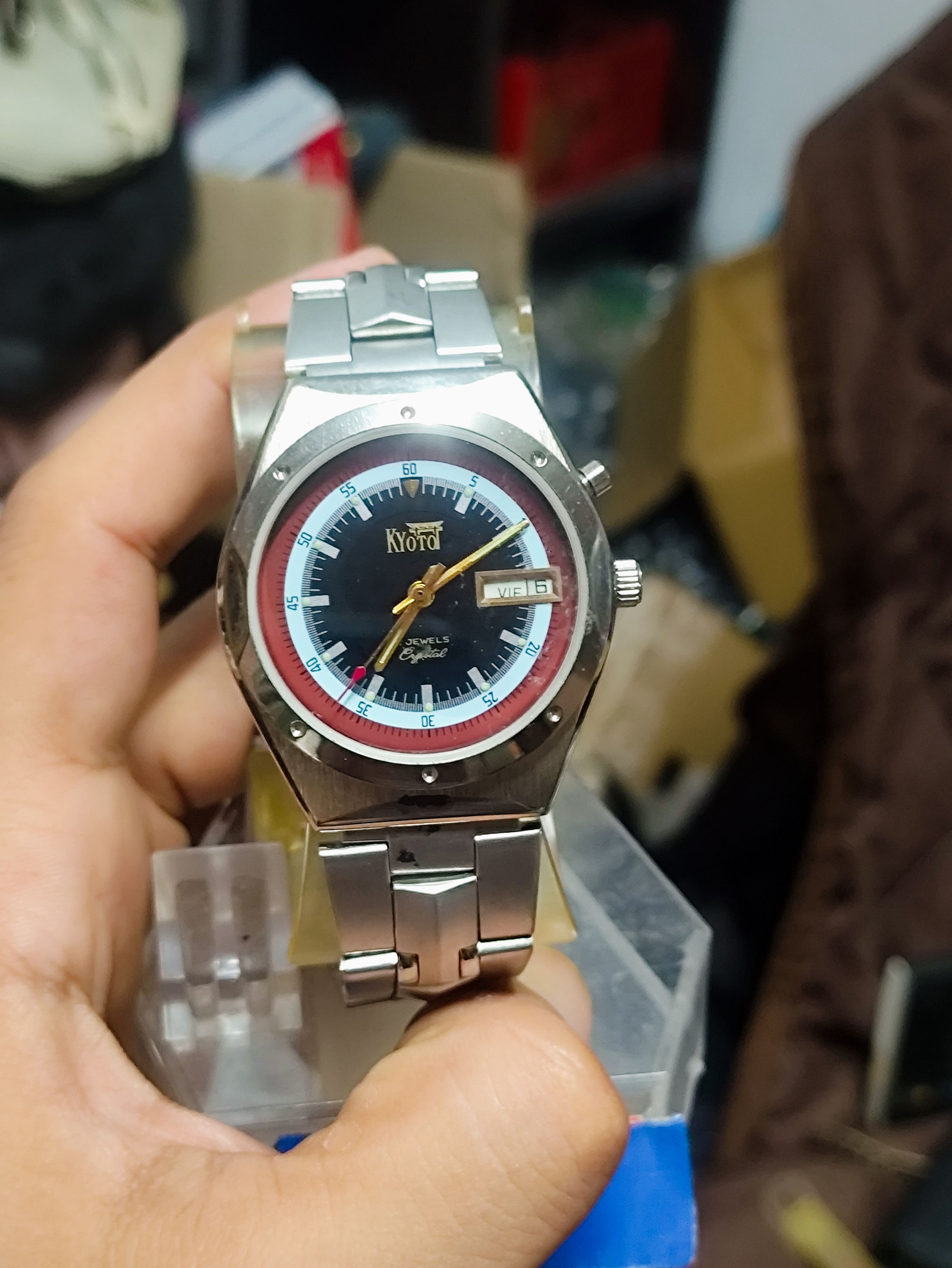 Japanese Brand × Vintage Vintage Kyoto Japan Made Watch (Very rare item) Size ONE SIZE - 5 Thumbnail