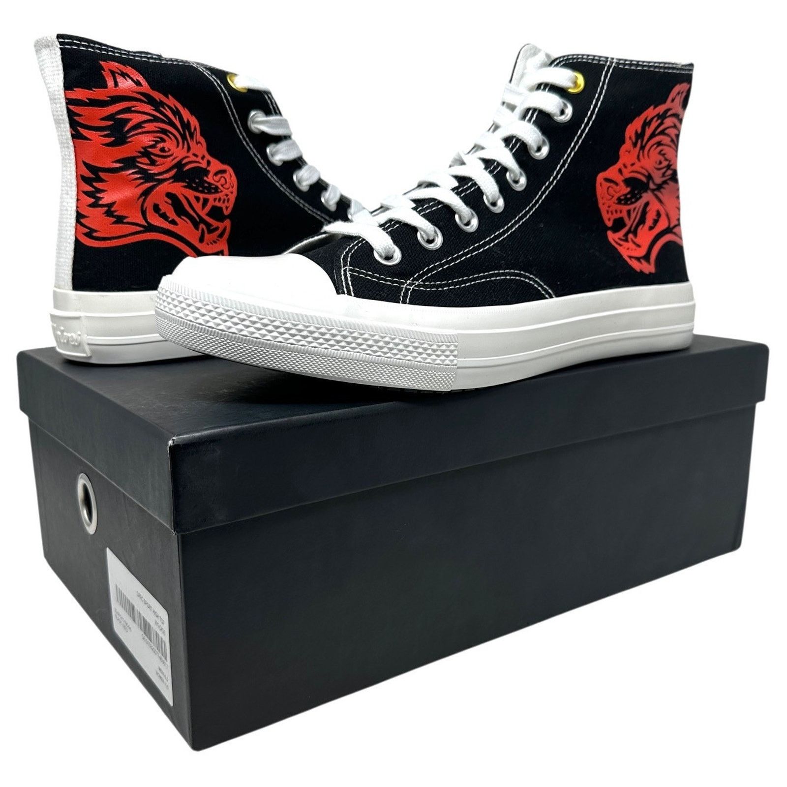 Darc Sport Darc Sport High Top Shoes W1-DIOS Wolves Forever Sneakers Size US 9 / EU 42 - 11 Thumbnail