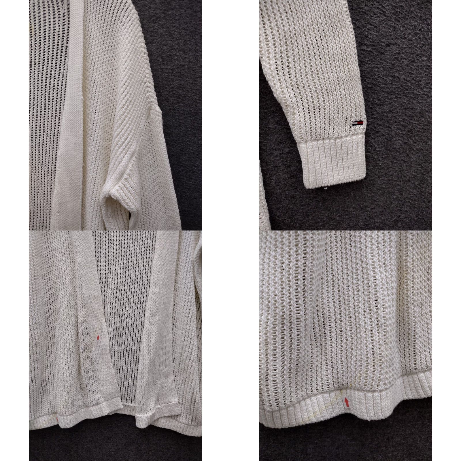 Tommy Hilfiger Tommy Hilfiger Veronica Open-Front Cardigan Ivory Size S Size S / US 4 / IT 40 - 8 Thumbnail